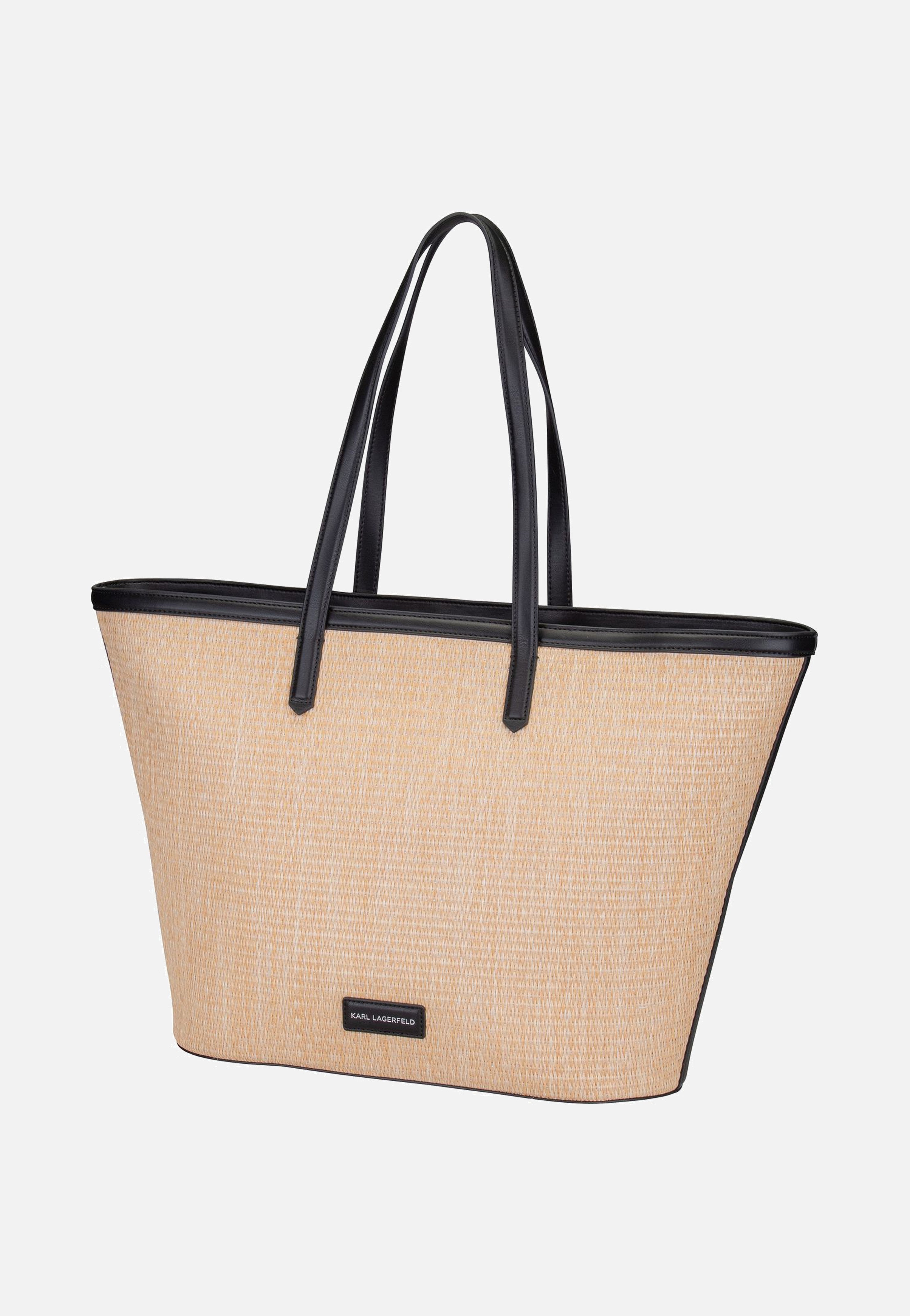 Karl Lagerfeld - K/Essential Raffia 241W3027 Natural - Shopper | Women-Image