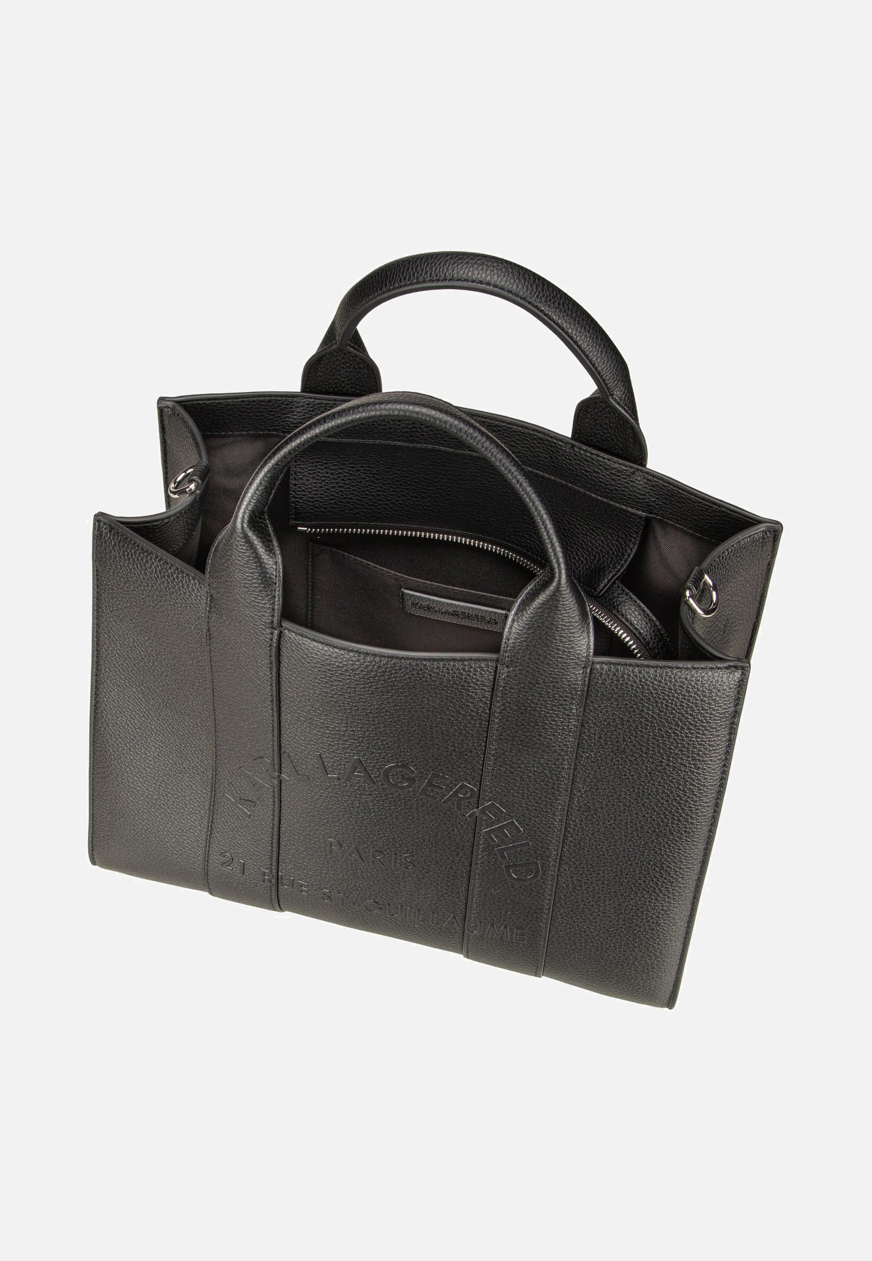 Karl Lagerfeld - K/RSG Pebble Square Med Tote Black - Tote Bag | Women-Image