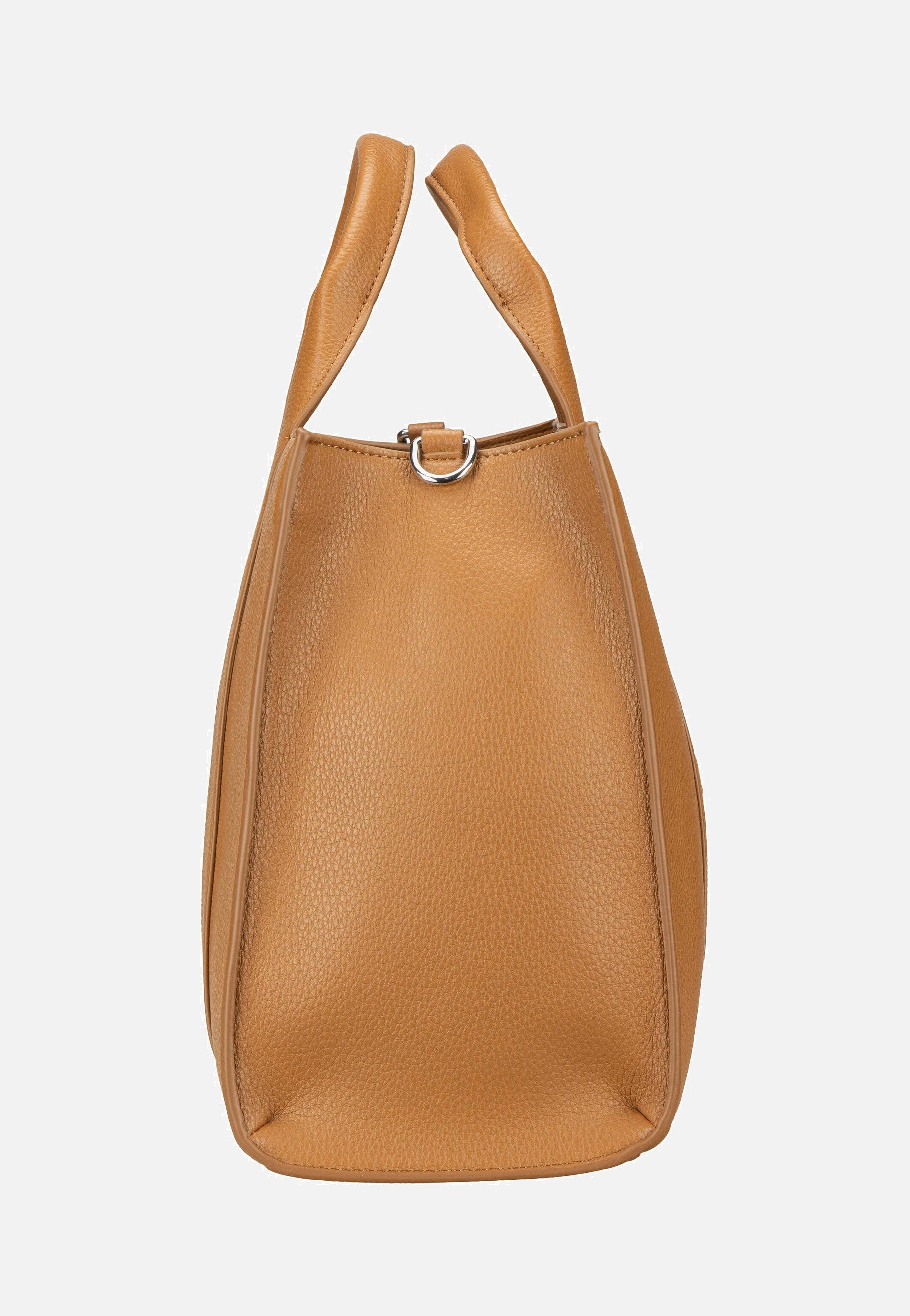 Karl Lagerfeld K/RSG Pebble Square Med Tote Caramel Tote Bag