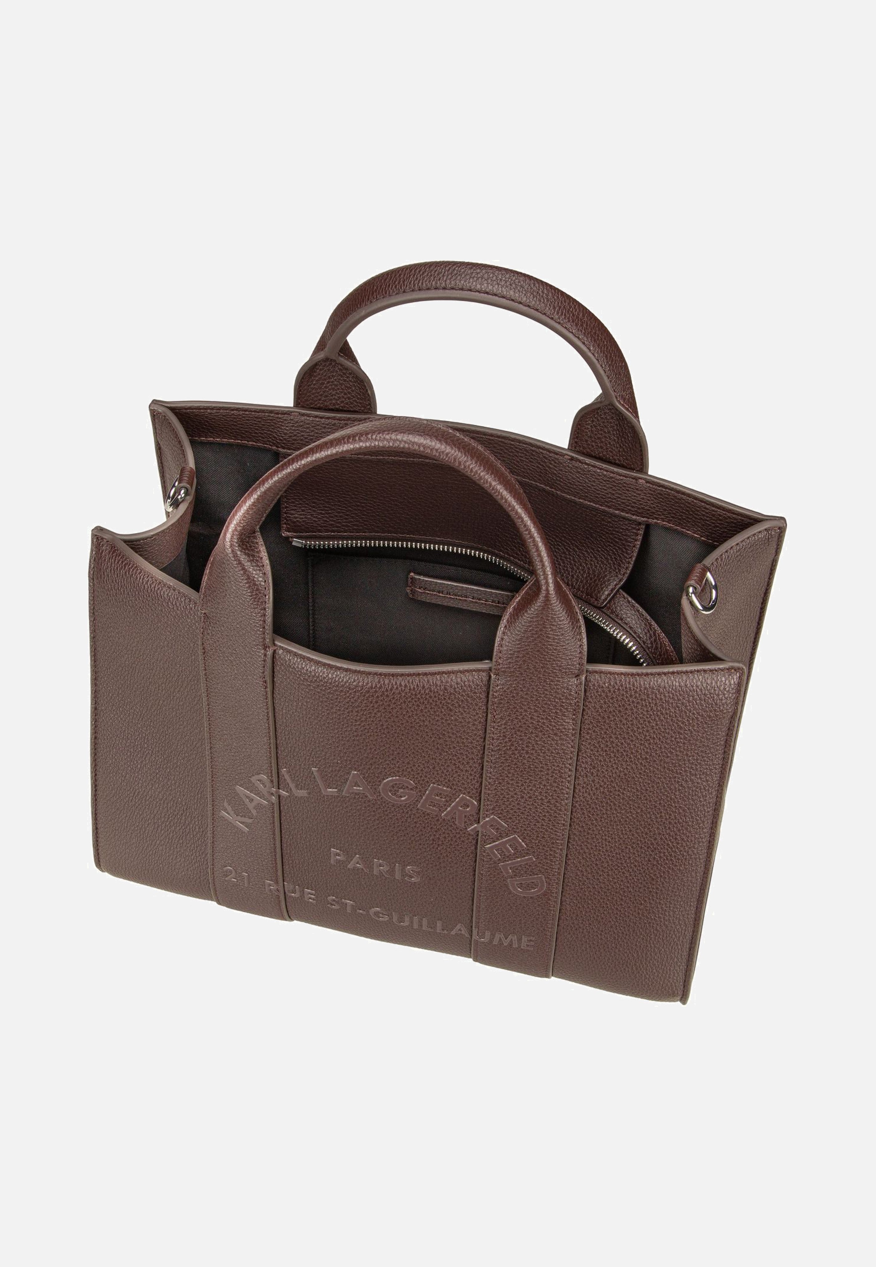Karl Lagerfeld - K/RSG Pebble Square Med Tote Tobacco - Tote Bag | Women-Image