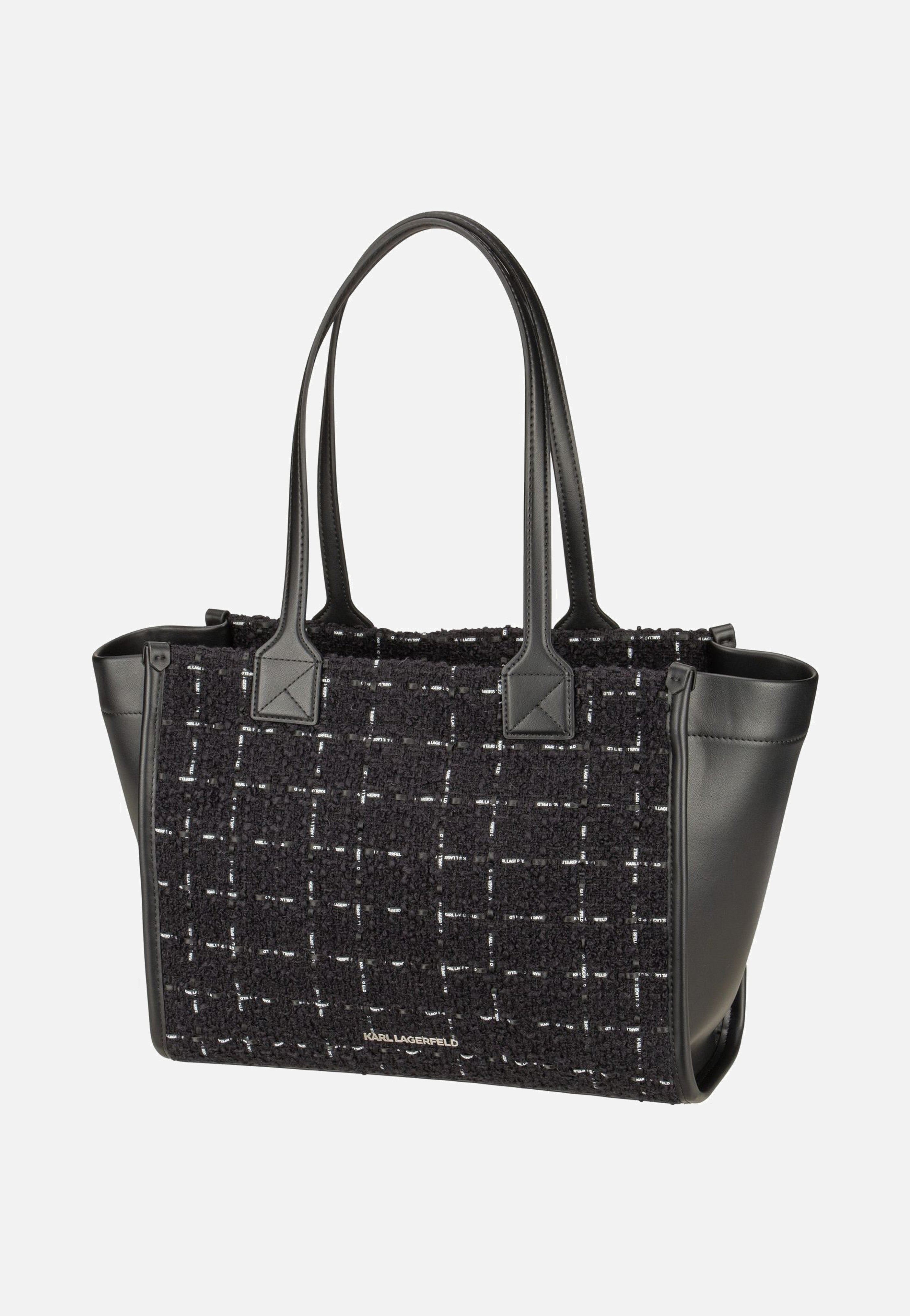 Karl Lagerfeld - K/Skuare MD Tote Bouclé KL Bouclé Bw - Shopper | Women-Image
