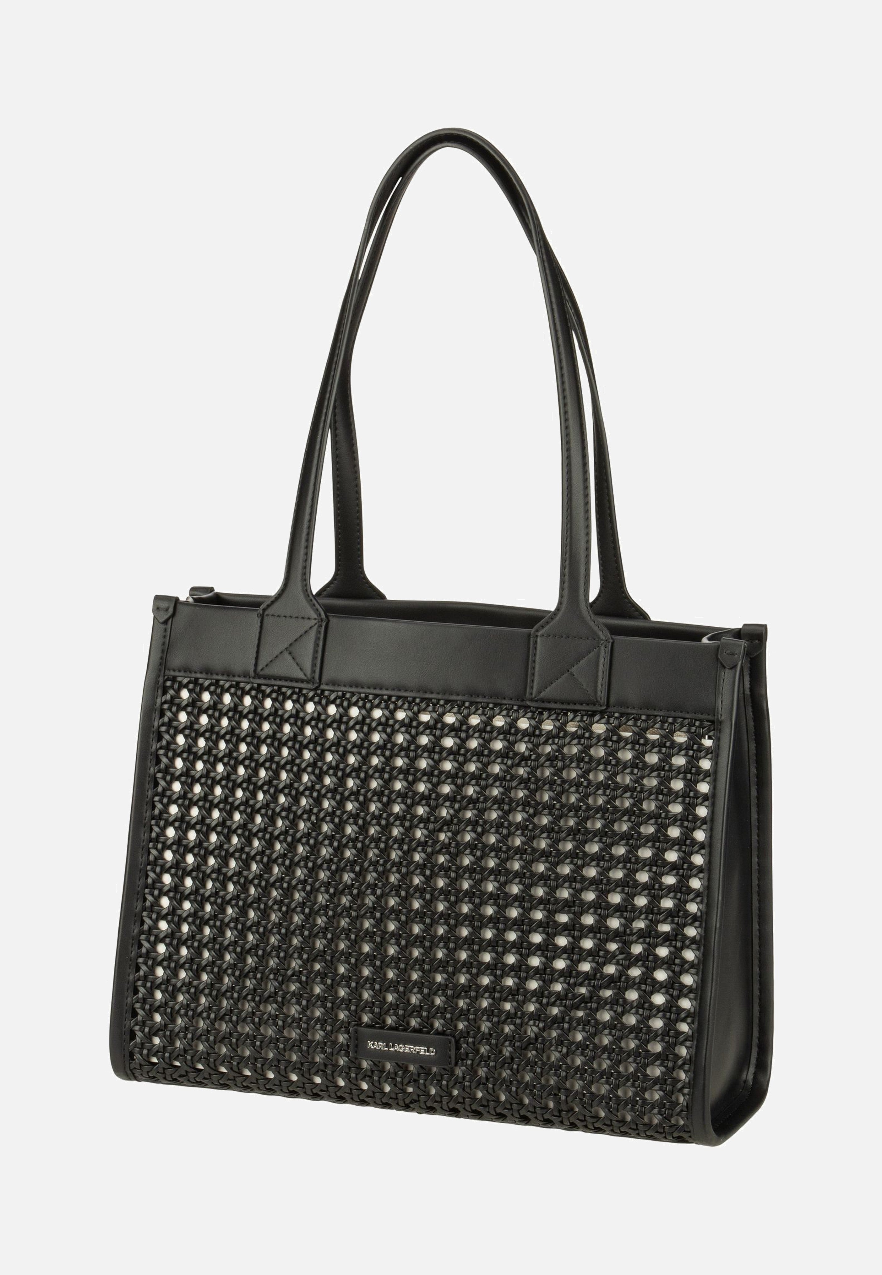 Karl Lagerfeld - K/Skuare MD Woven 30052 Black/Nickel - Shopper | Women-Image