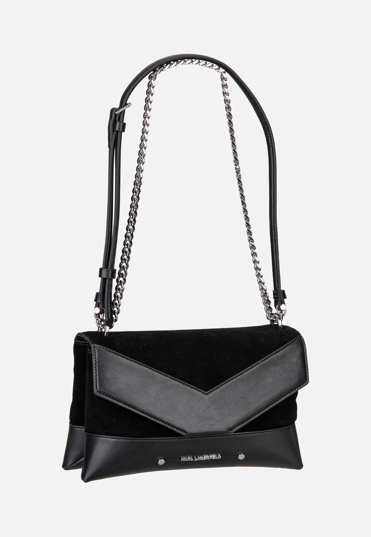 Karl Lagerfeld K/Koncept Crossbody Black-Nickel Crossbody Bag