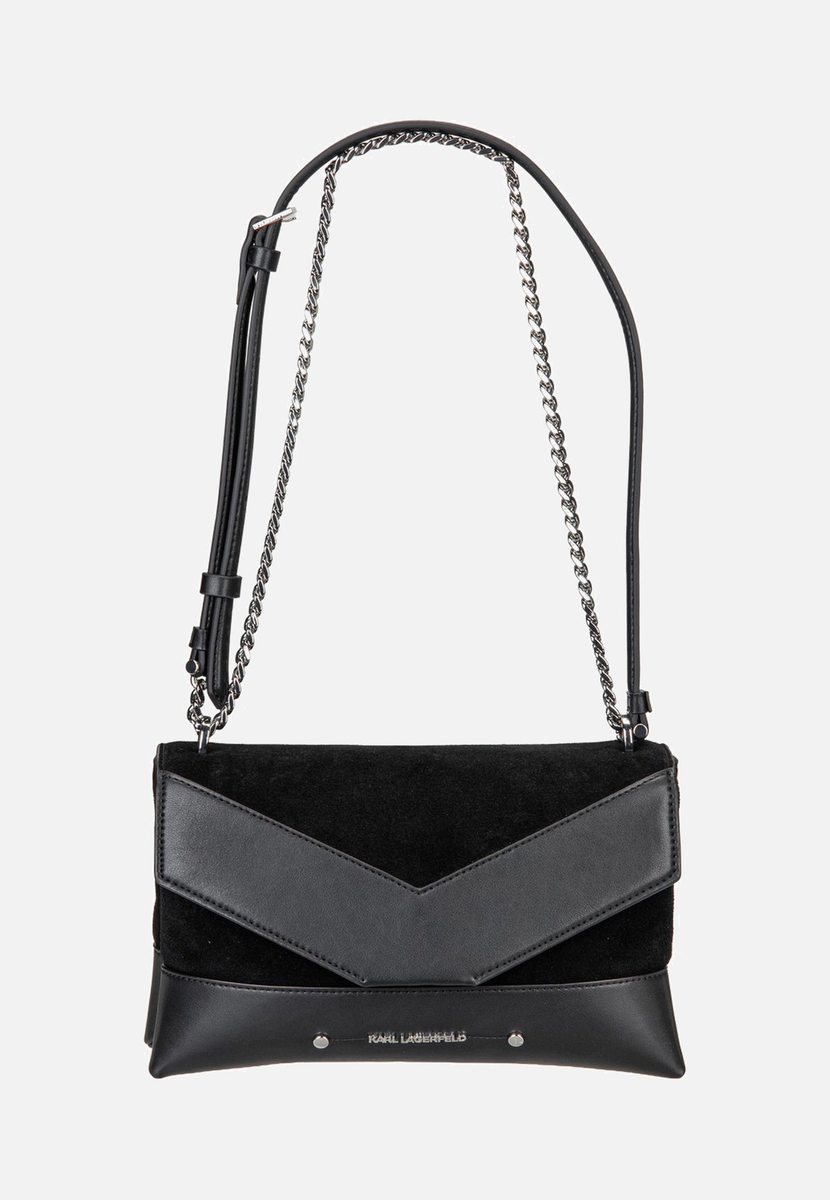Karl Lagerfeld K/Koncept Crossbody Black-Nickel Crossbody Bag