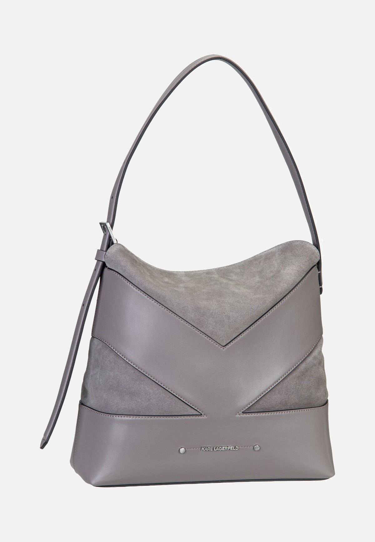 Karl Lagerfeld K/Koncept Hobo Ash Grey Hobo Bag
