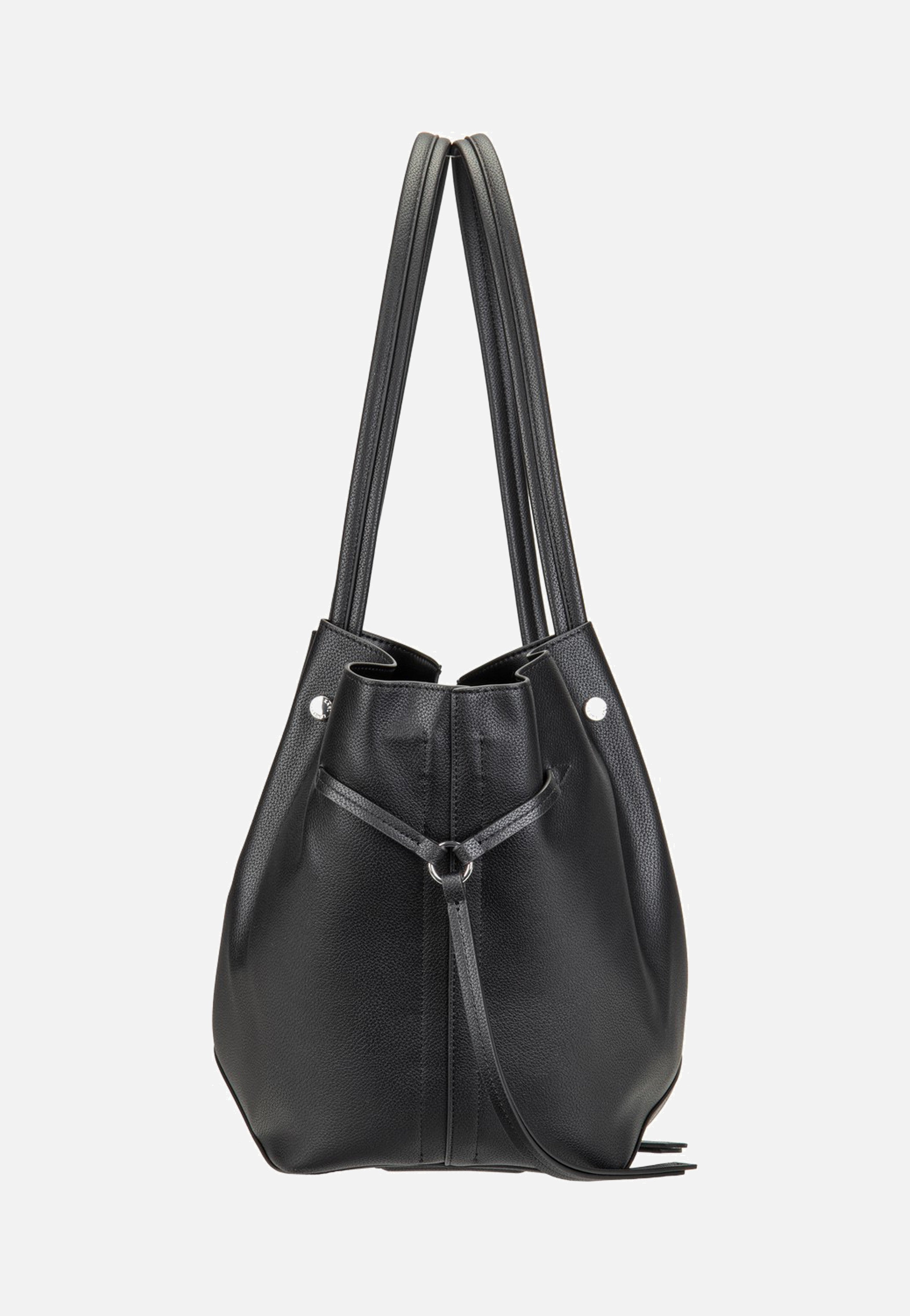 Karl Lagerfeld K/Pierced MD Tote Black-Nickel Shopper