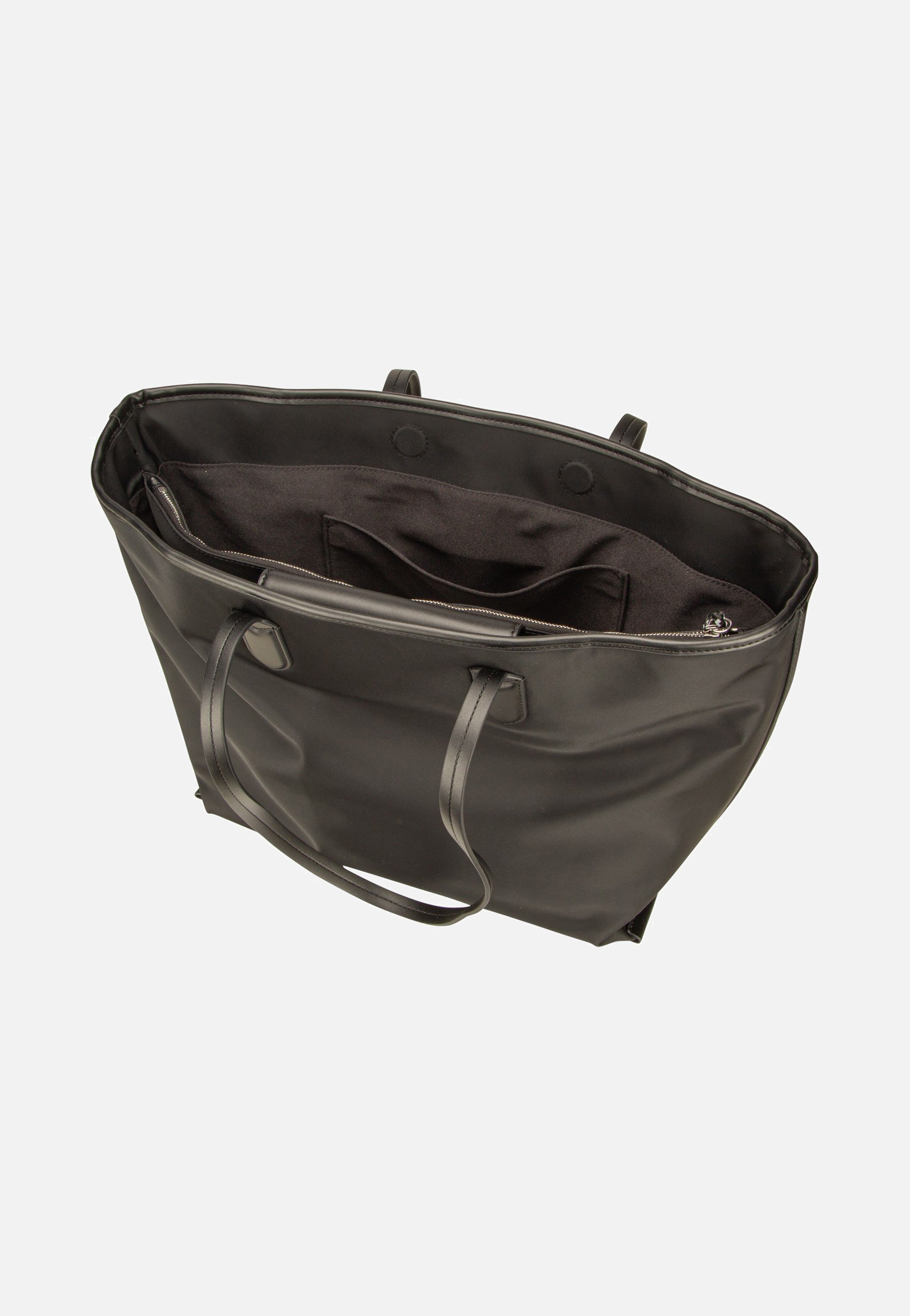 Karl Lagerfeld - Ikon Nylon LG Tote Black - Tote Bag | Neutral-Image