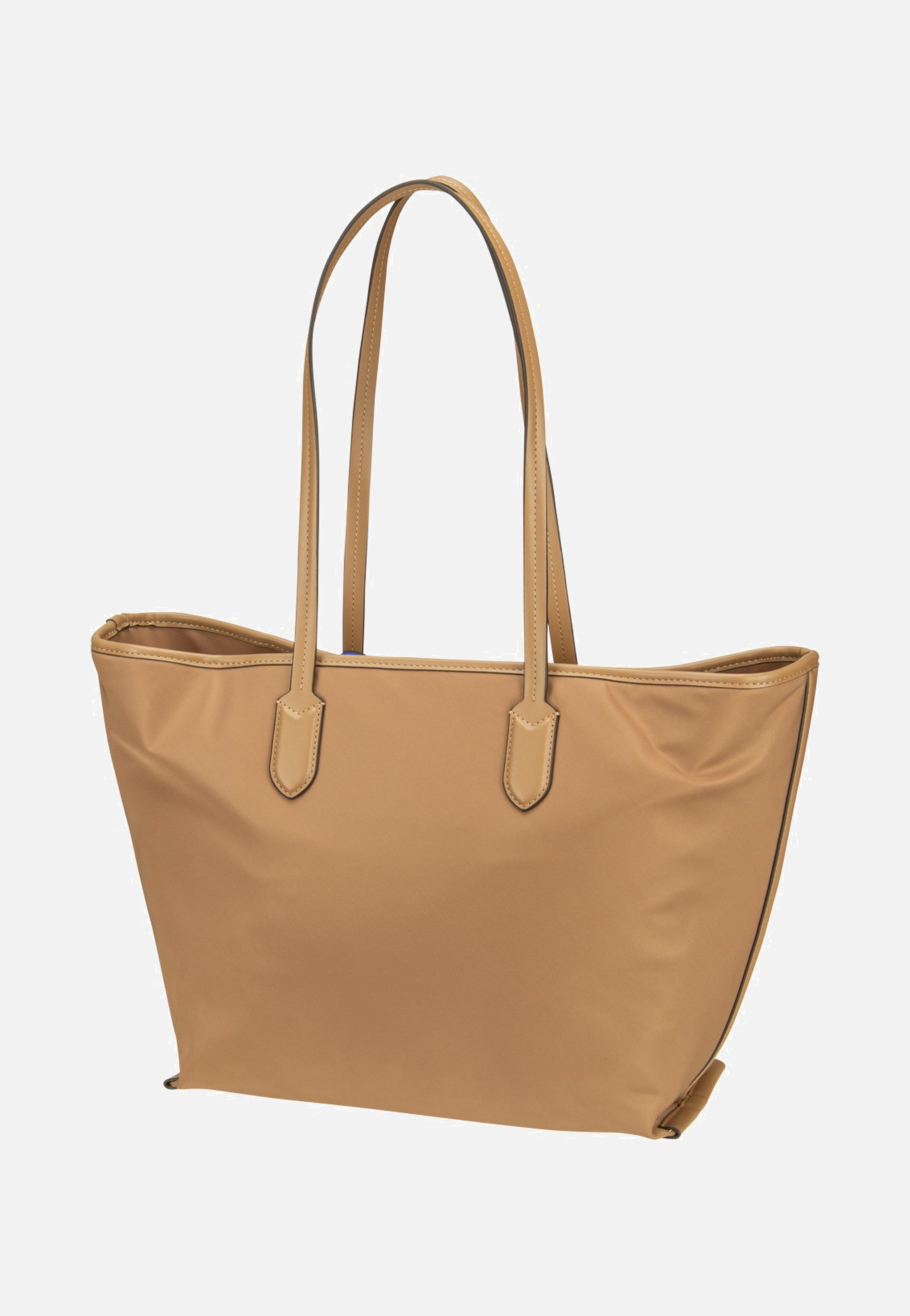 Karl Lagerfeld - Ikon Nylon LG Tote Mushroom Brown - Tote Bag | Neutral-Image