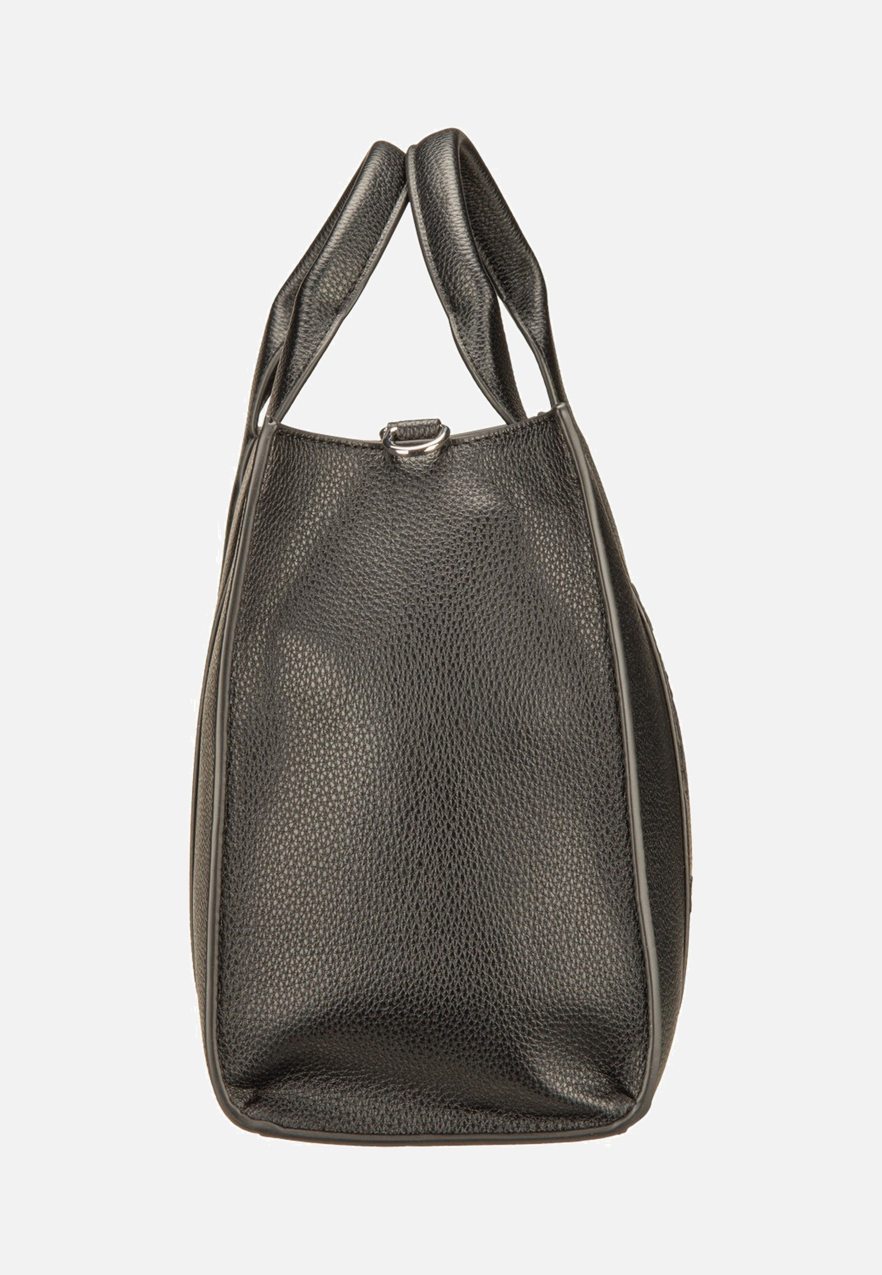 Karl Lagerfeld - K/RSG MD Square Tote Peb Emb Black - Tote Bag | Neutral-Image