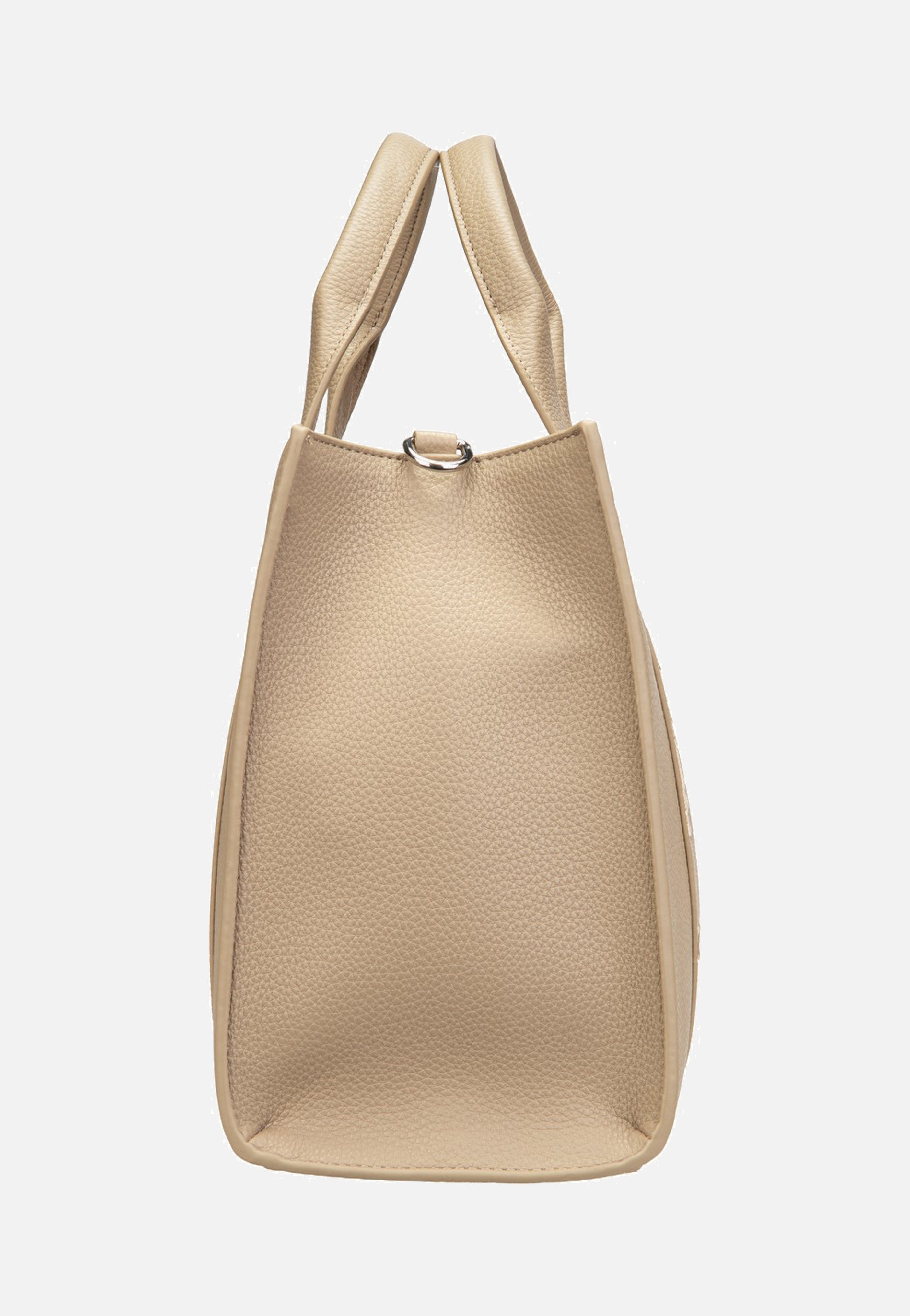 Karl Lagerfeld - K/RSG MD Square Tote Peb Emb Nougat - Tote Bag | Neutral-Image