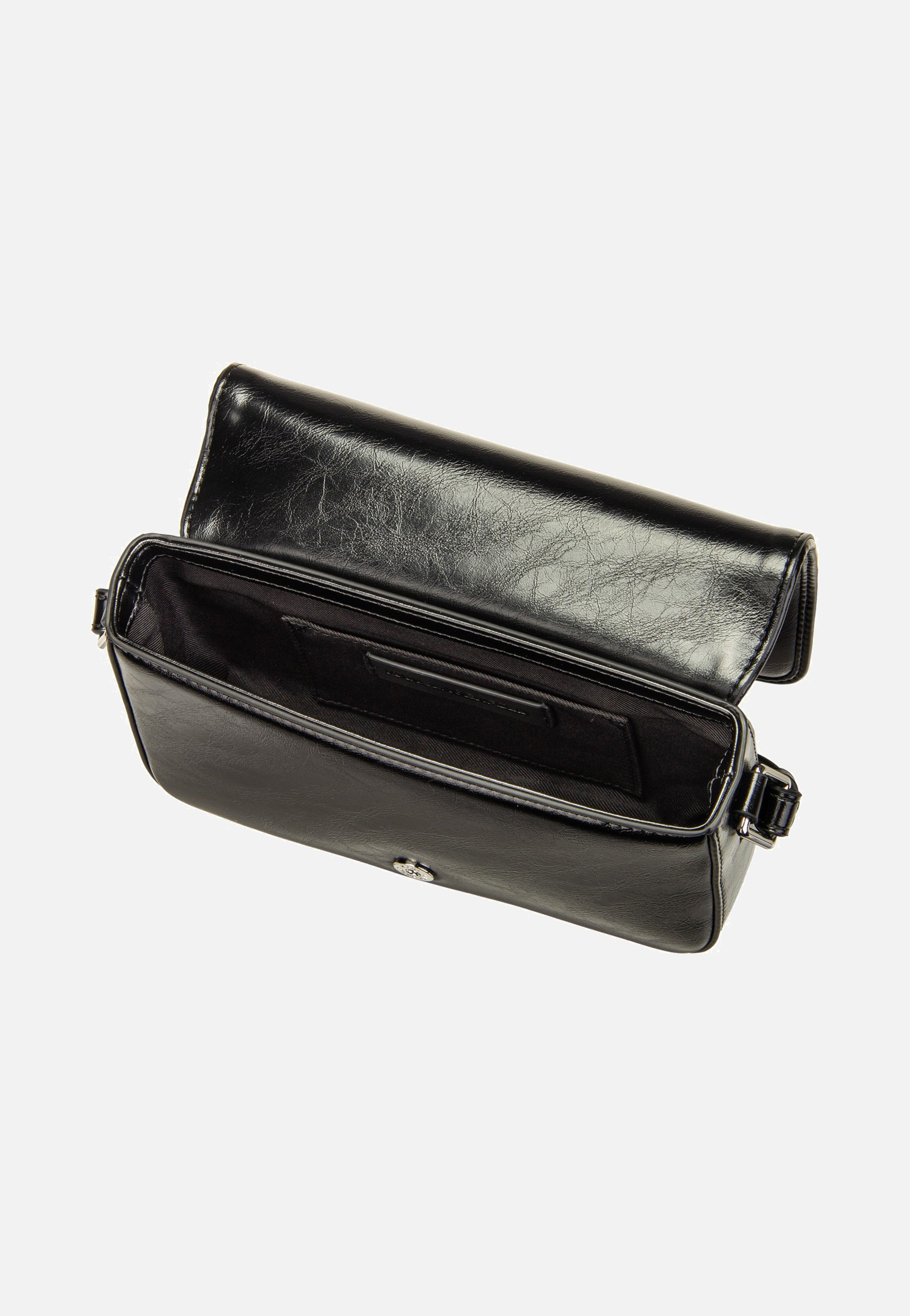 Karl Lagerfeld - K/Skuare Flap CB Studs 30304 Black/Nickel - Crossbody Bag | Neutral-Image