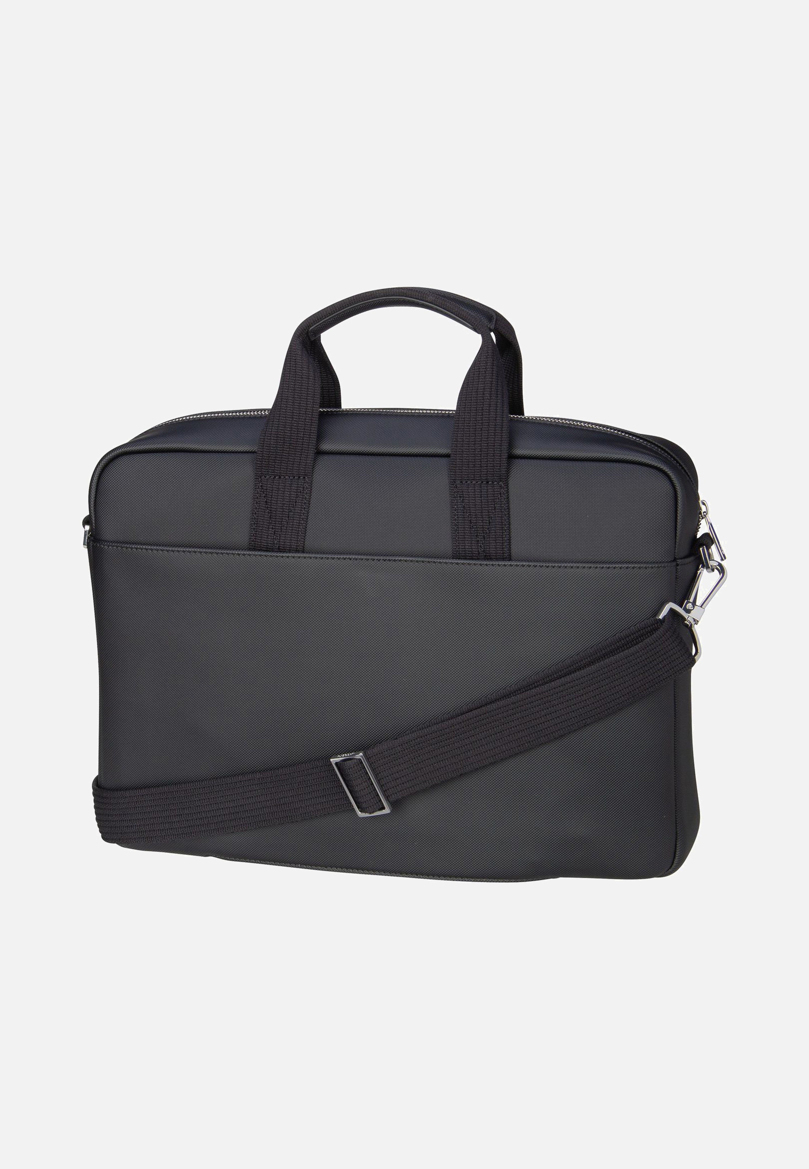 Lacoste - Men`s Classic Computer Bag 4429 Noir - Briefcase | Men-Image