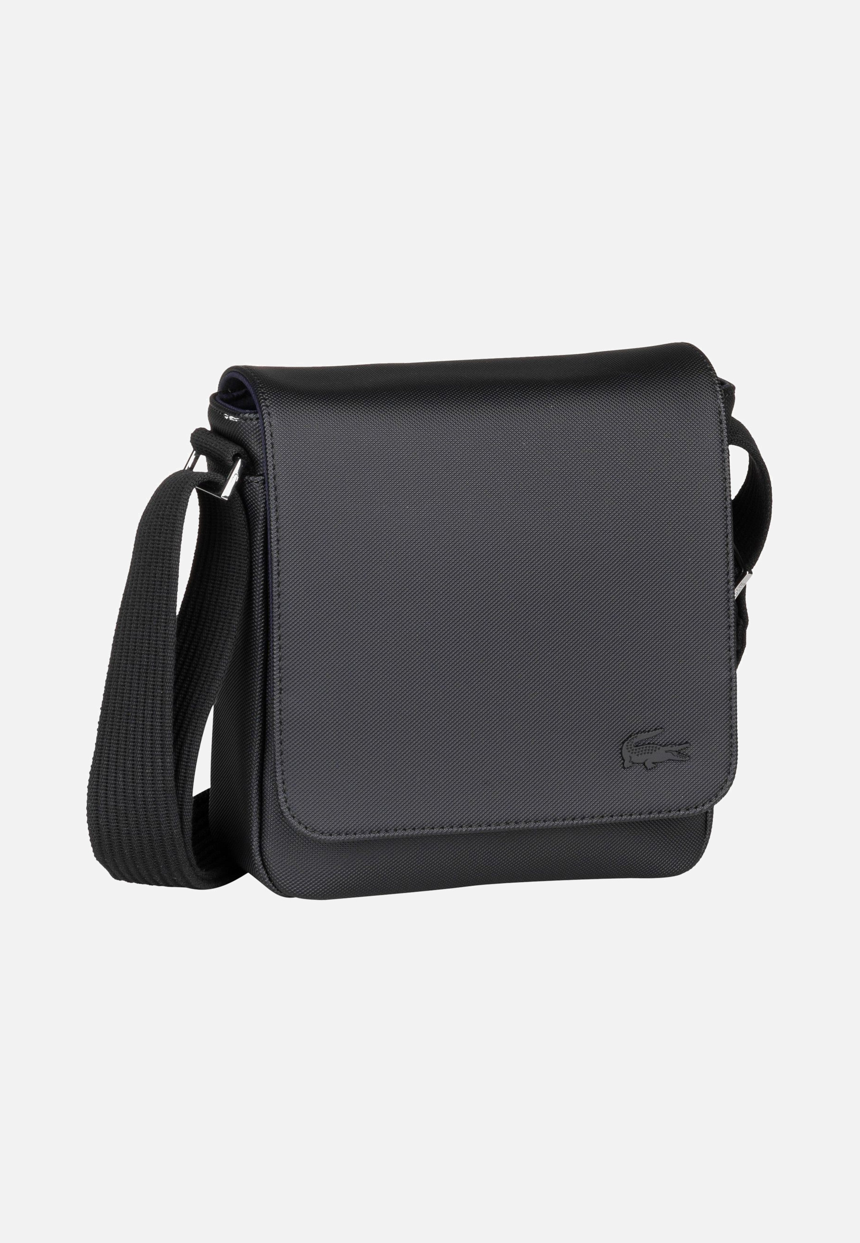 Lacoste - Men's Classic Piqué NH4423HC Black - Shoulder Bag | Men-Image
