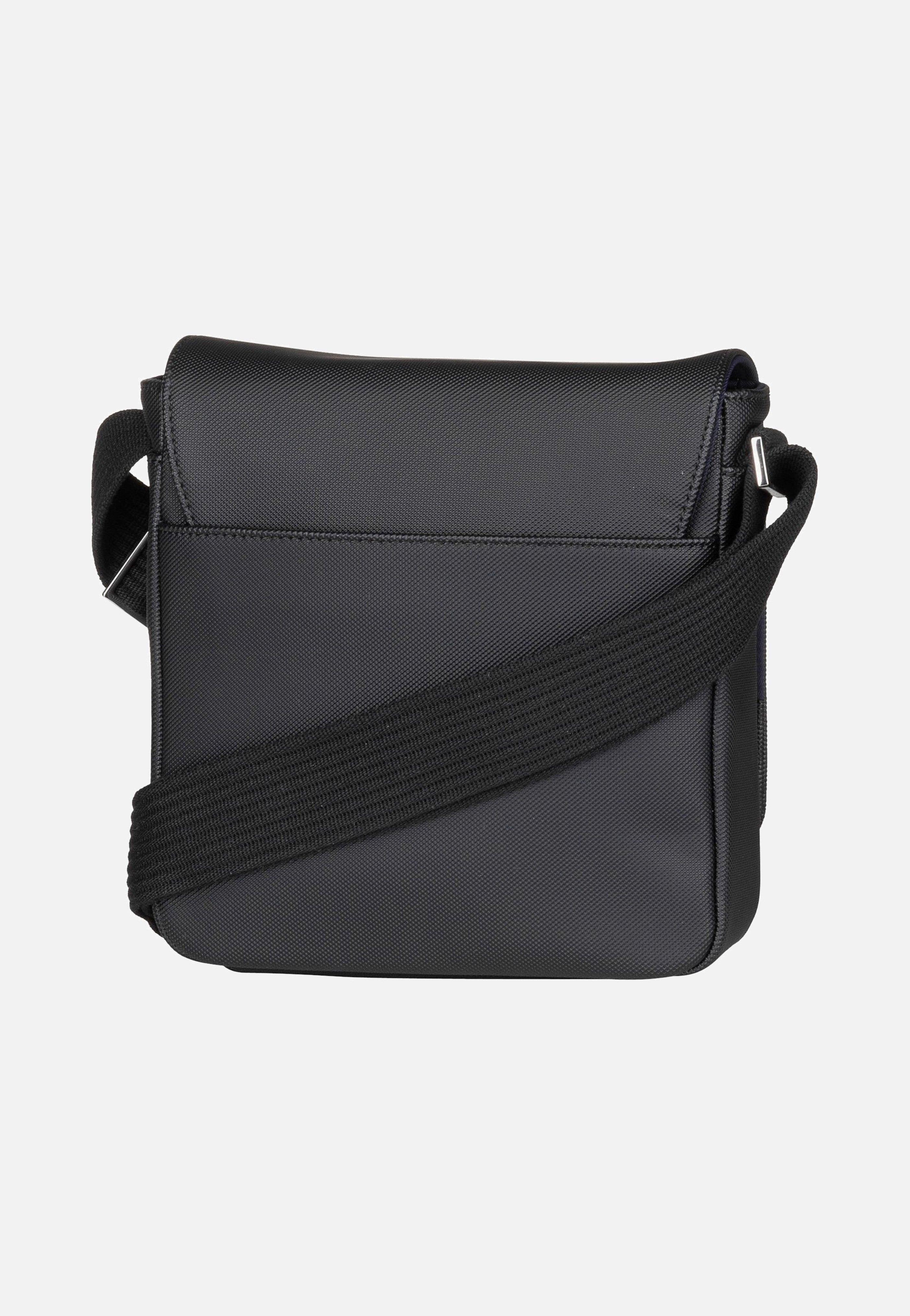 Lacoste - Men's Classic Piqué NH4423HC Black - Crossbody Bag | Men-Image