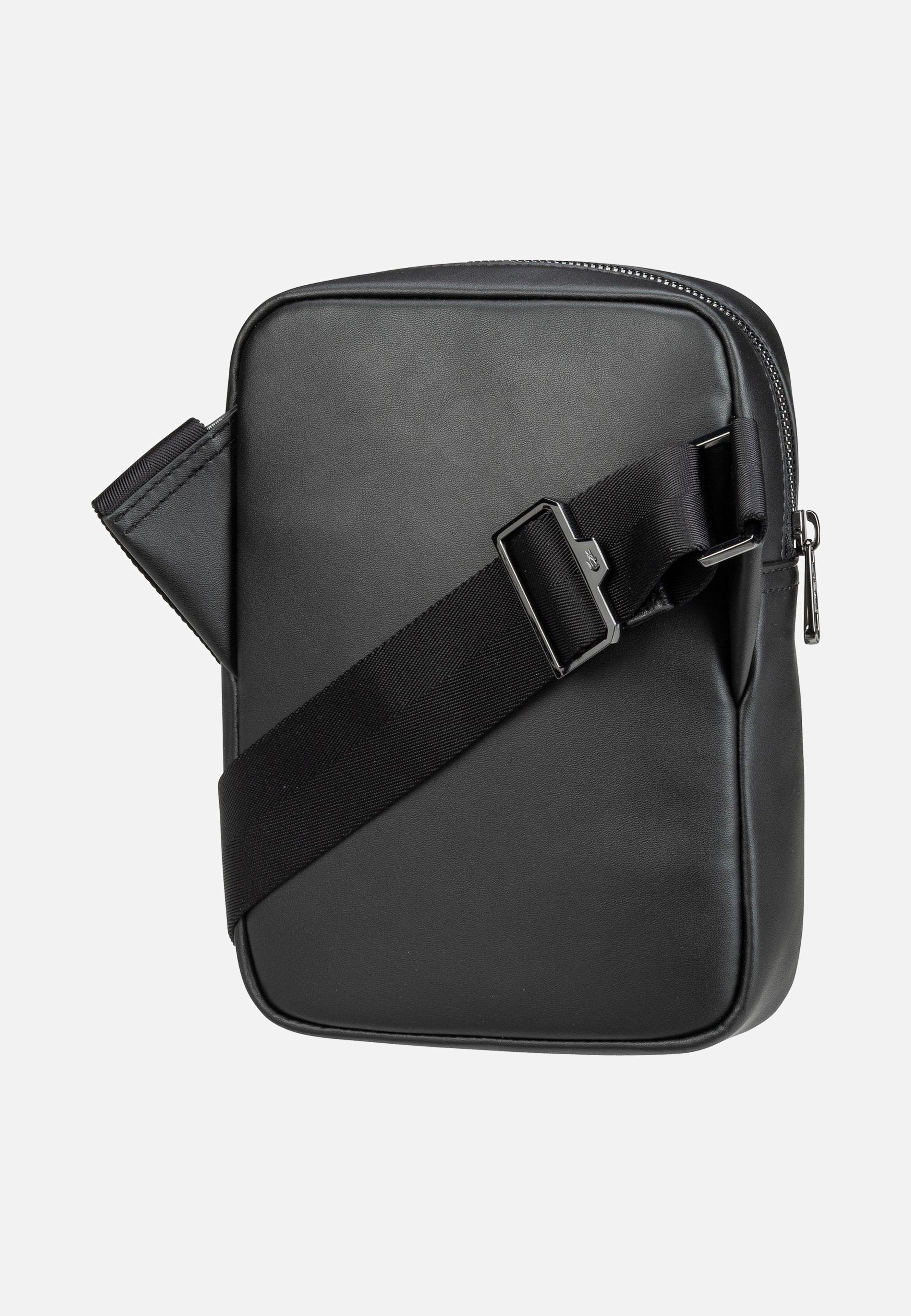 Lacoste - Nomogramme Vertical 4486 Noir - Shoulder Bag | Men-Image
