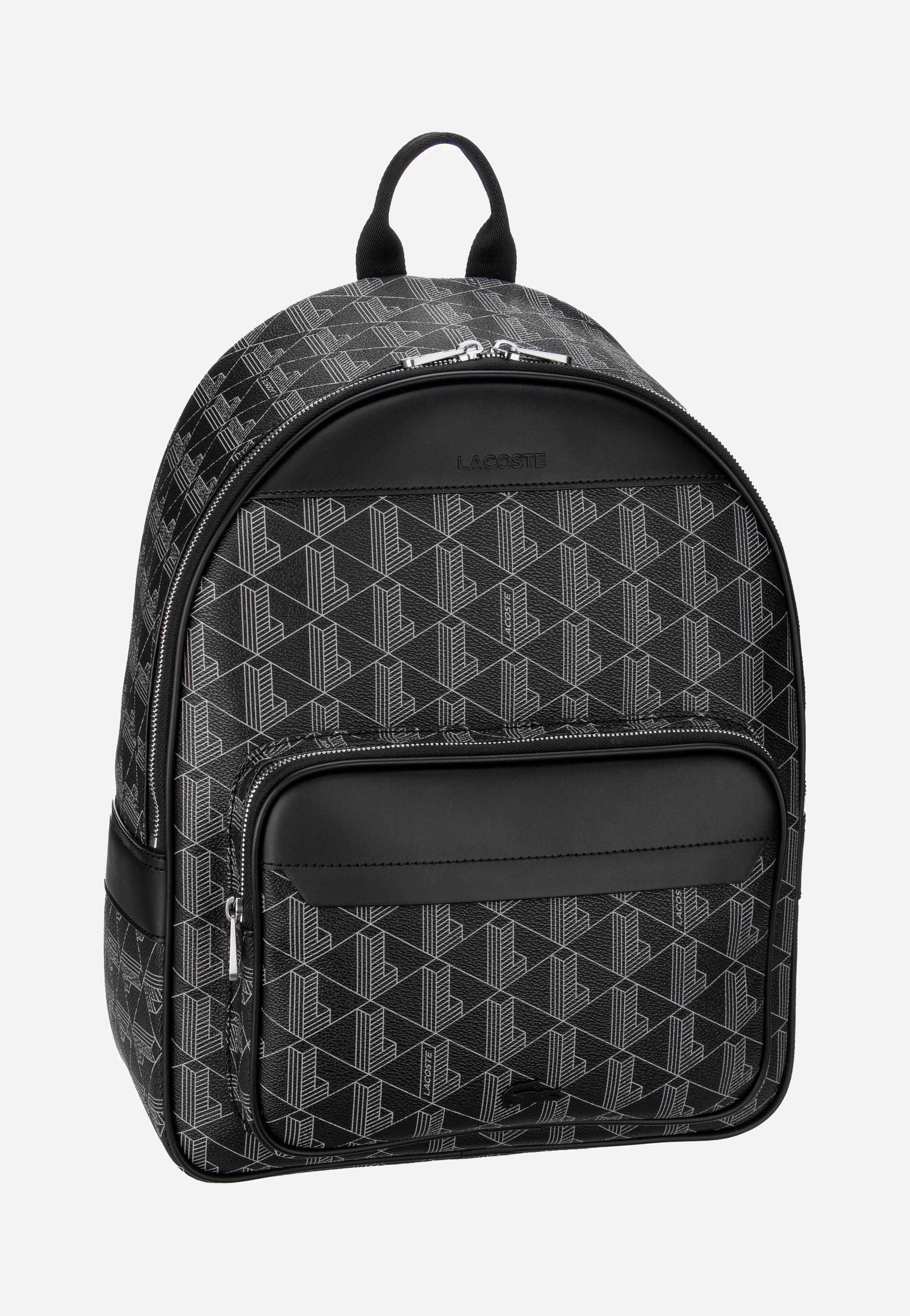 Lacoste - The Blend 3649 Monogram Noir Gris - Backpack | Men-Image