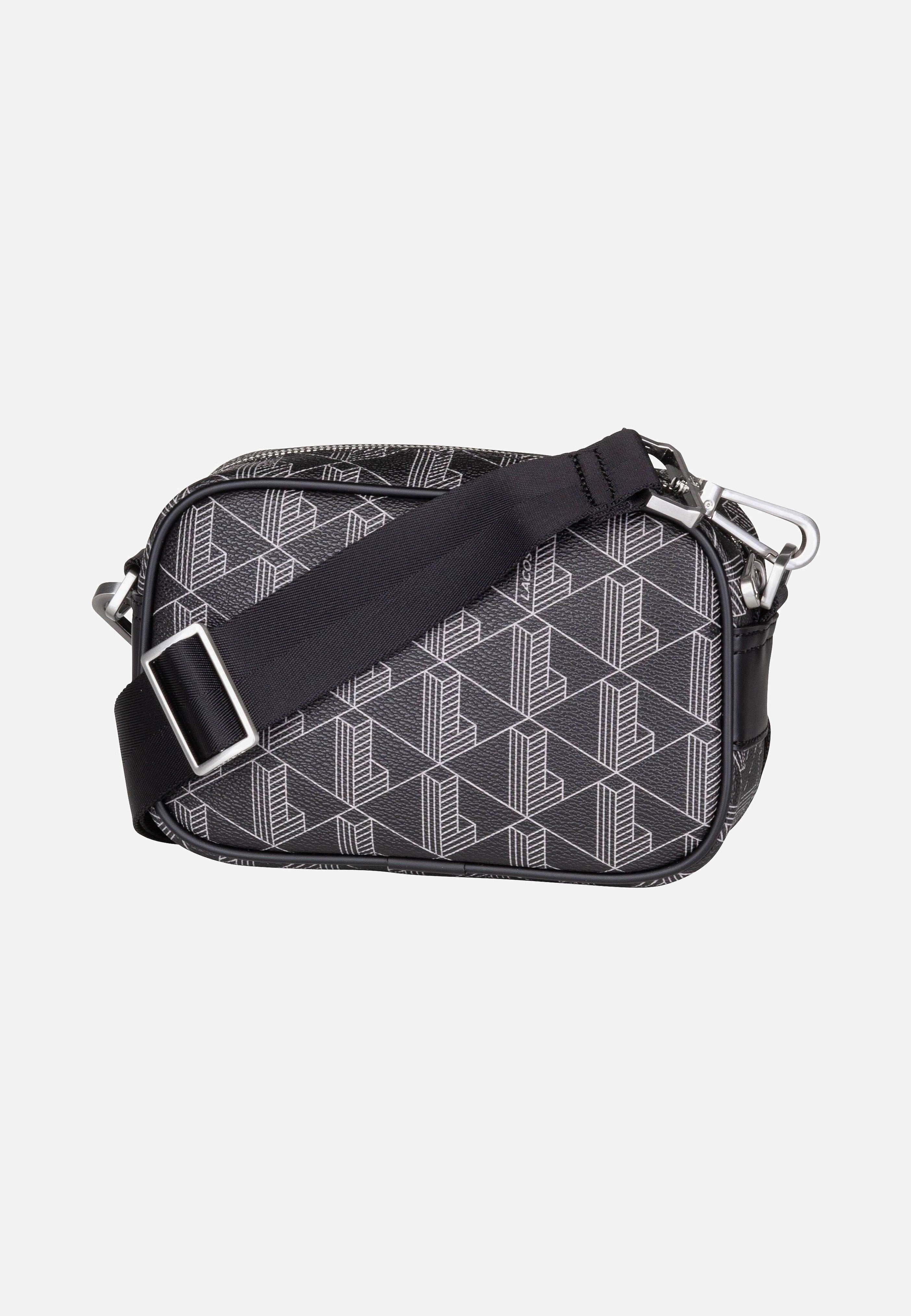 Lacoste - The Blend Small NH3650LX Monogram Noir Gris - Shoulder Bag | Men-Image