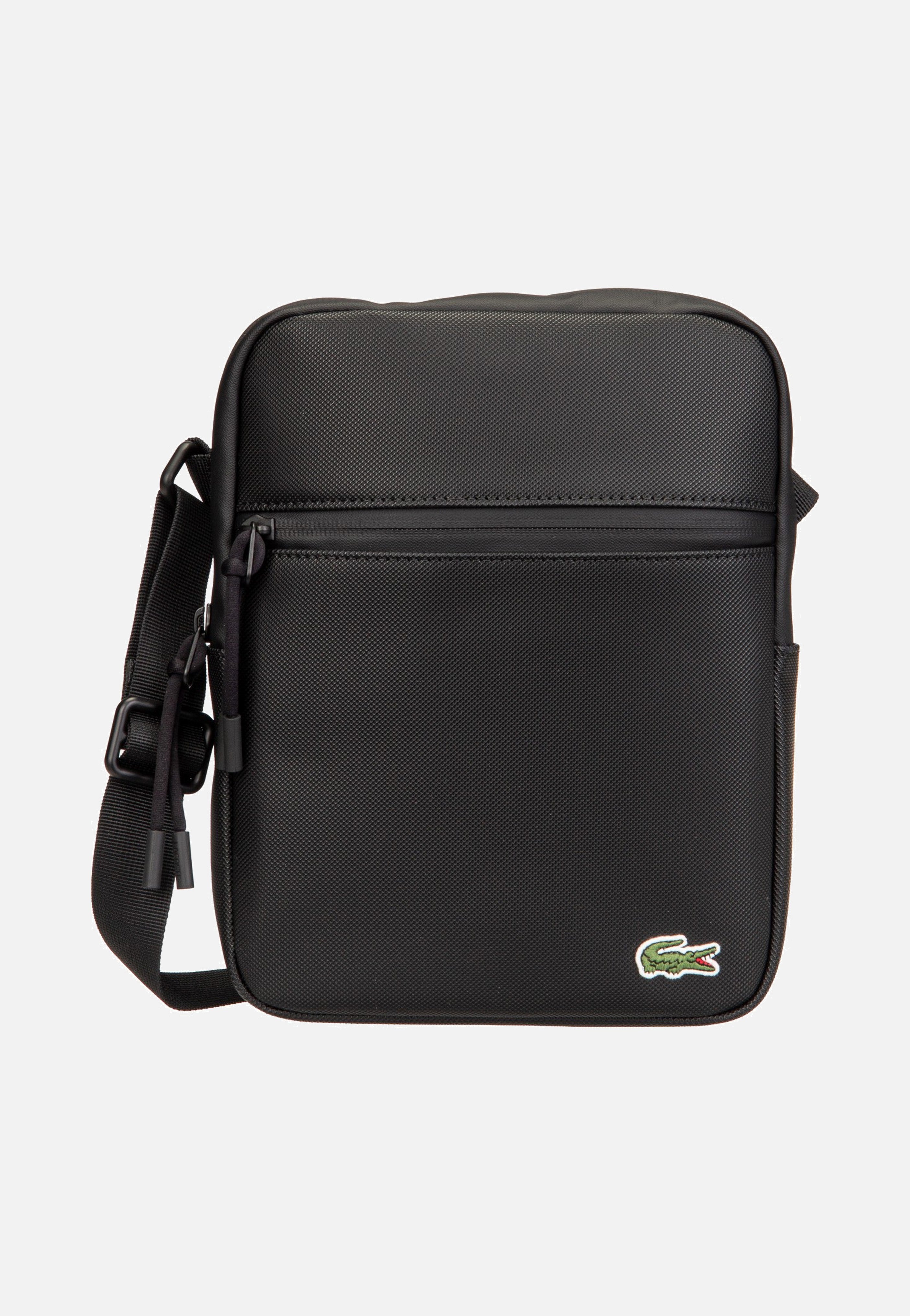 Lacoste LCST Flat Crossover 3308 Noir Umhängetasche