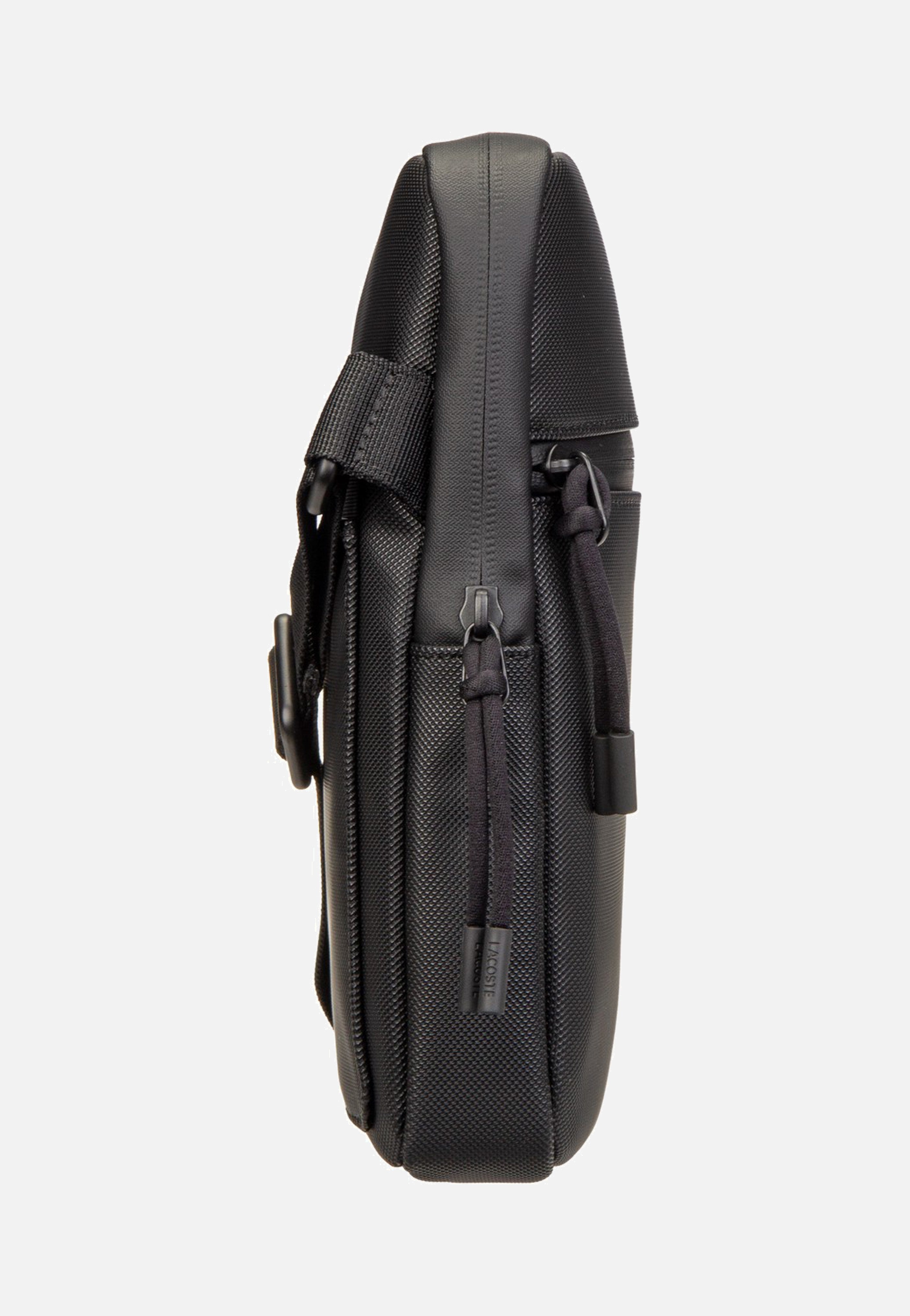 Lacoste - LCST Flat Crossover 3308 Noir - Crossbody Bag | Men-Image