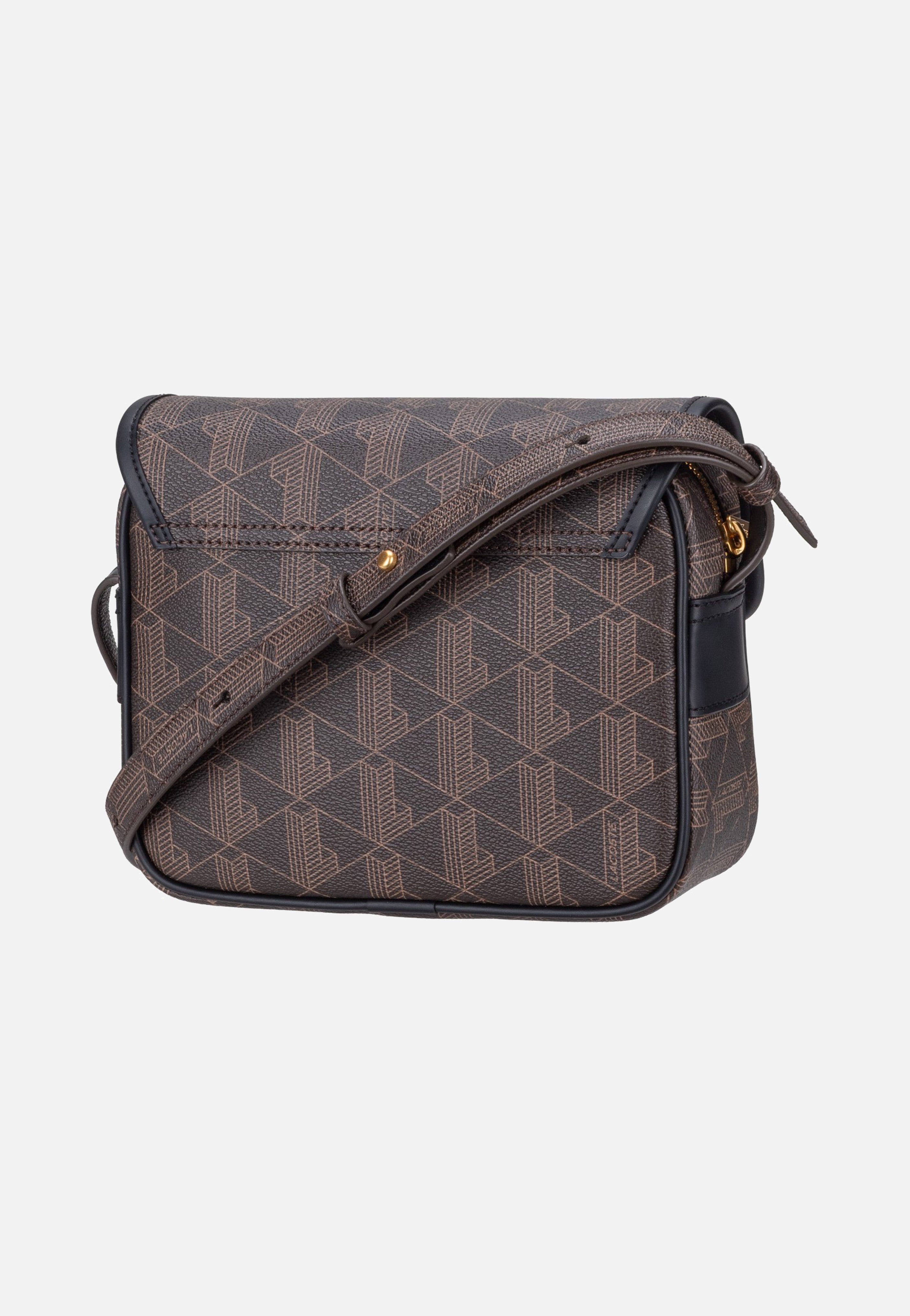 Lacoste The Blend Messenger Bag 5423 Mono Slate Black Shitake Crossbody Bag