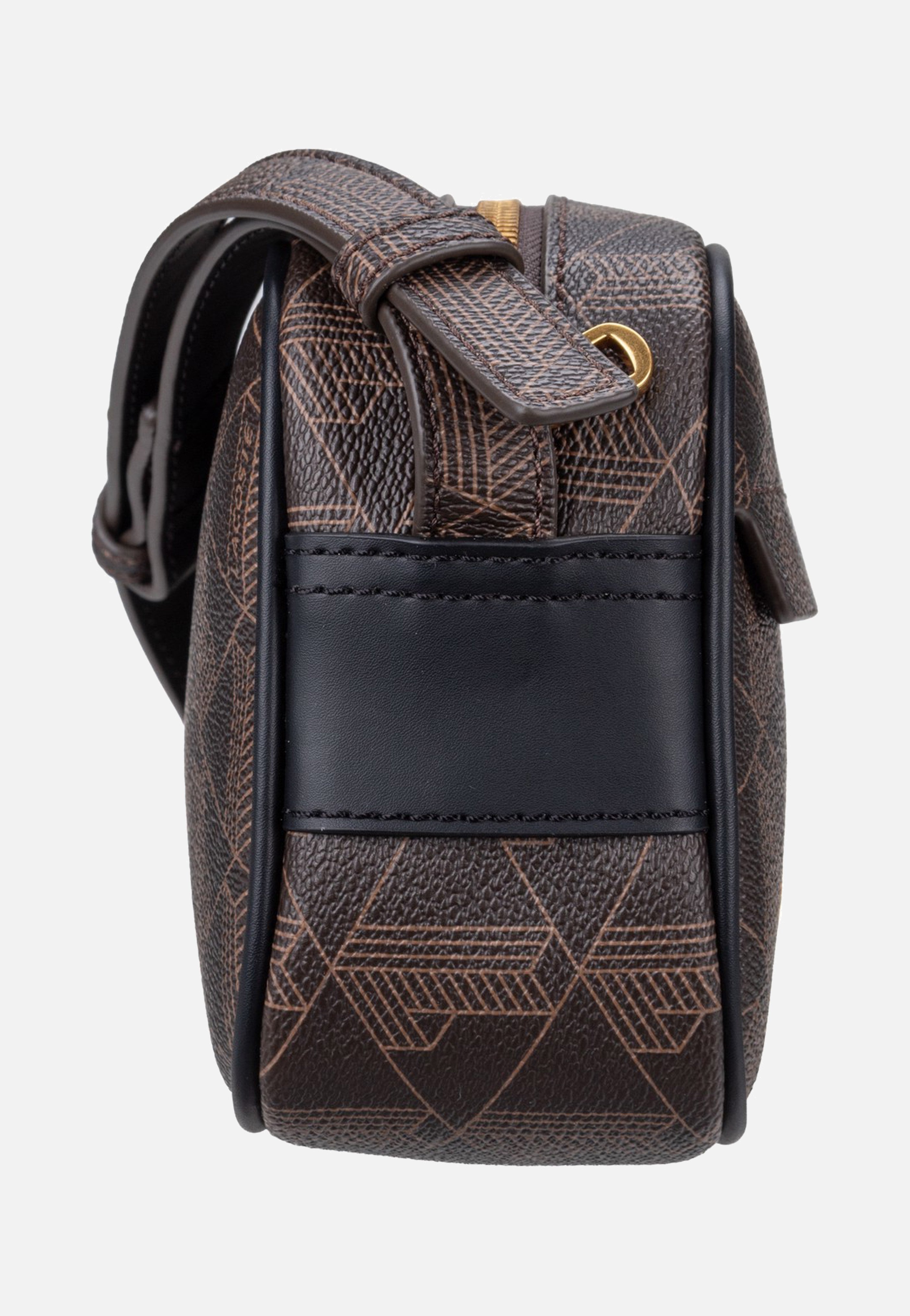 Lacoste The Blend S Reporter Bag 5421 Mono Slate Black Shitake Crossbody Bag