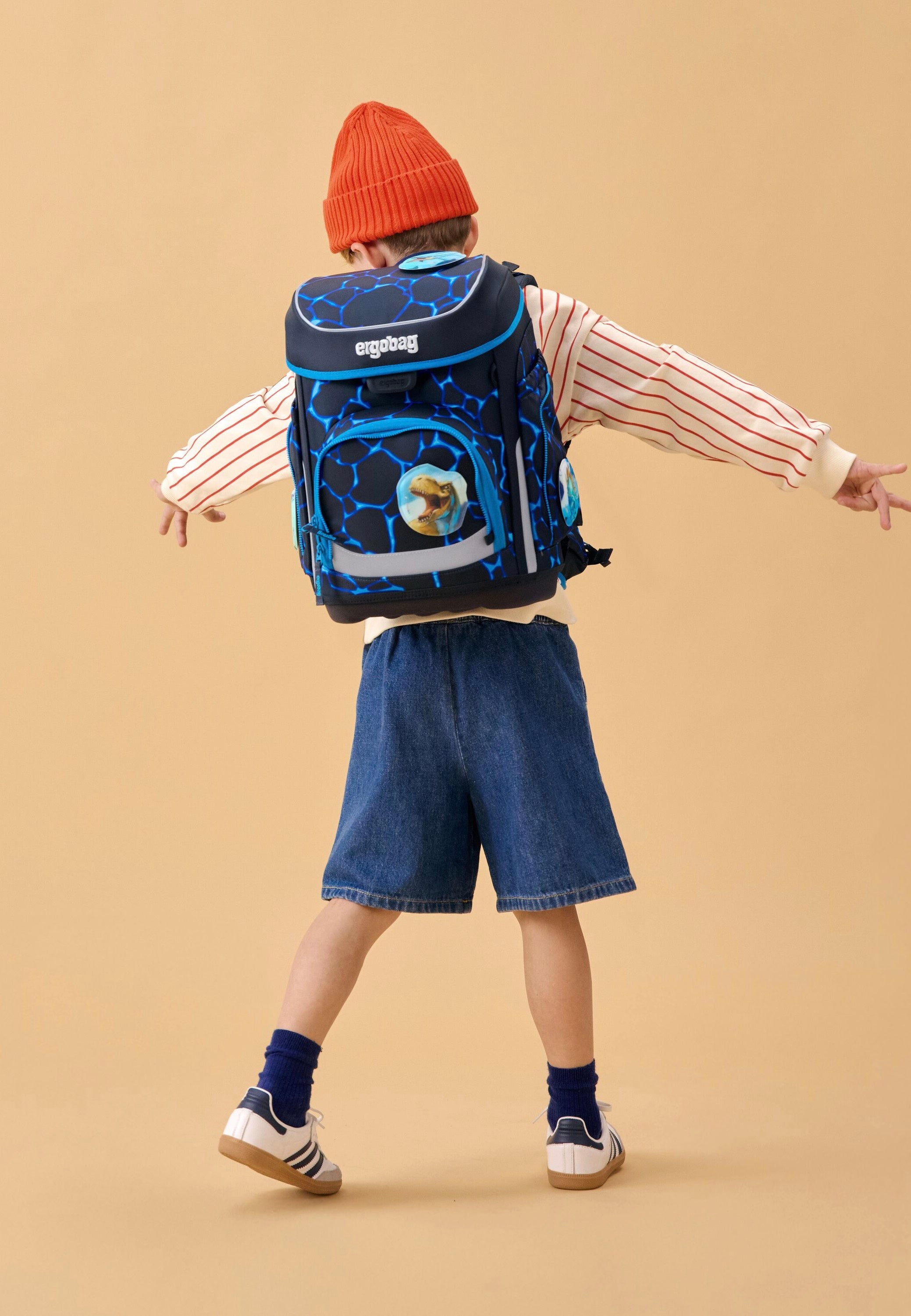 ergobag cubo Set COLOR FLASH Bärassic Garden School Bag