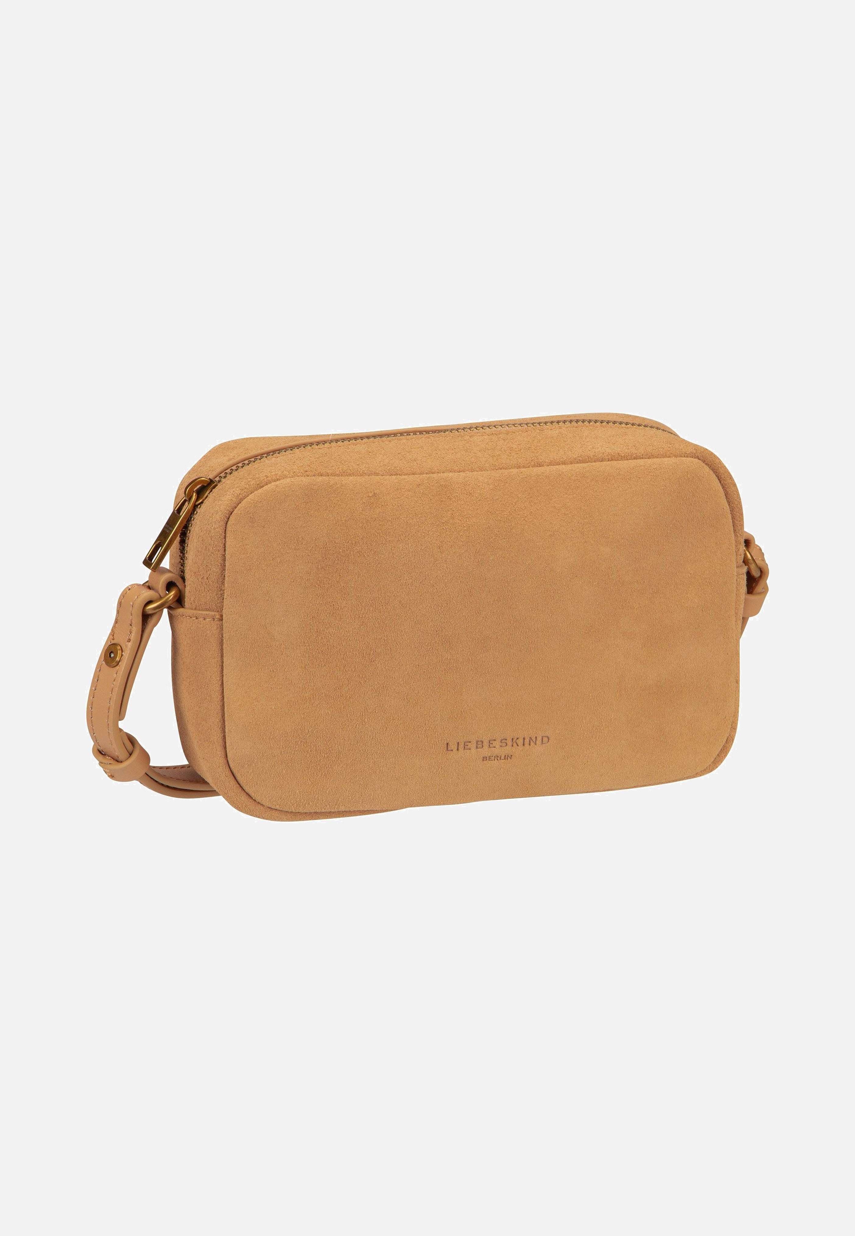Liebeskind Berlin Ella Camera S Suede Beige Umhängetasche