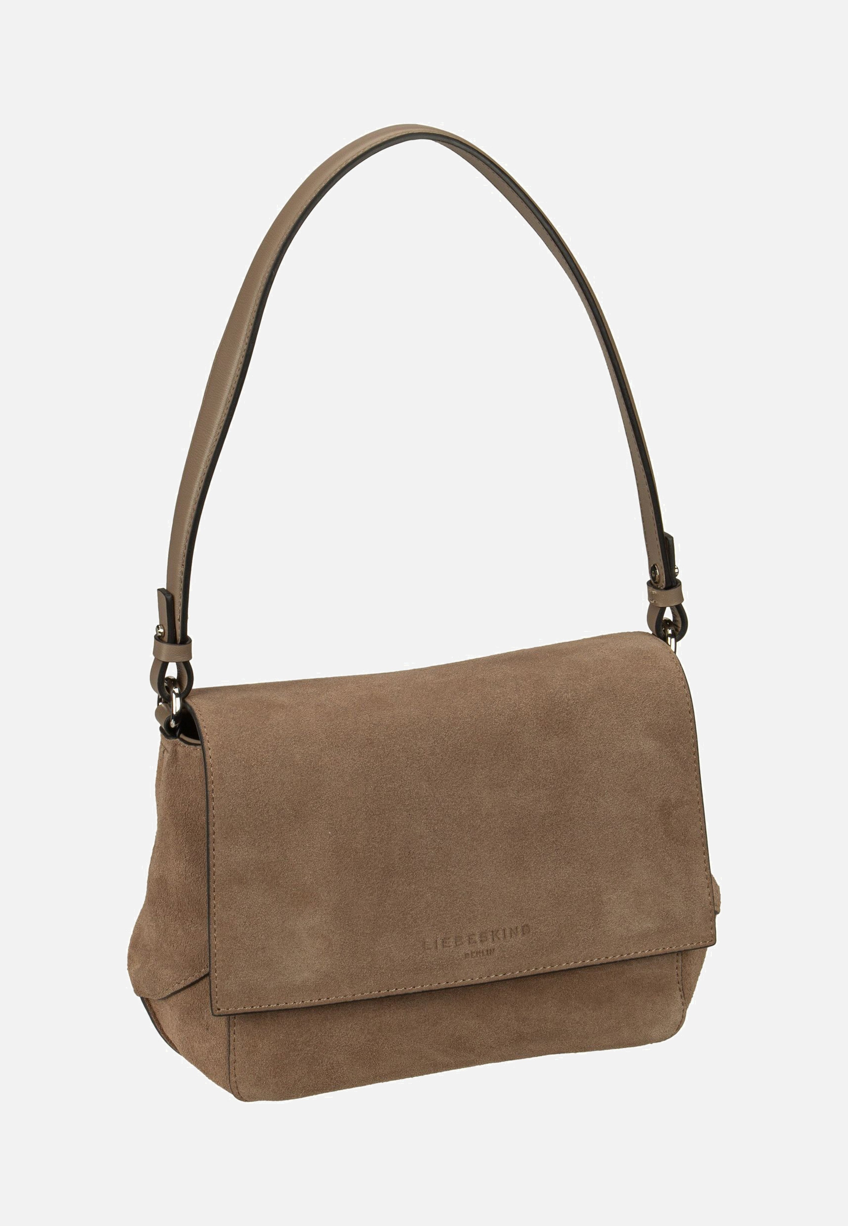 Liebeskind Berlin - Lilly CB M Suede Neutral Gray - Shoulder Bag | Women-Image
