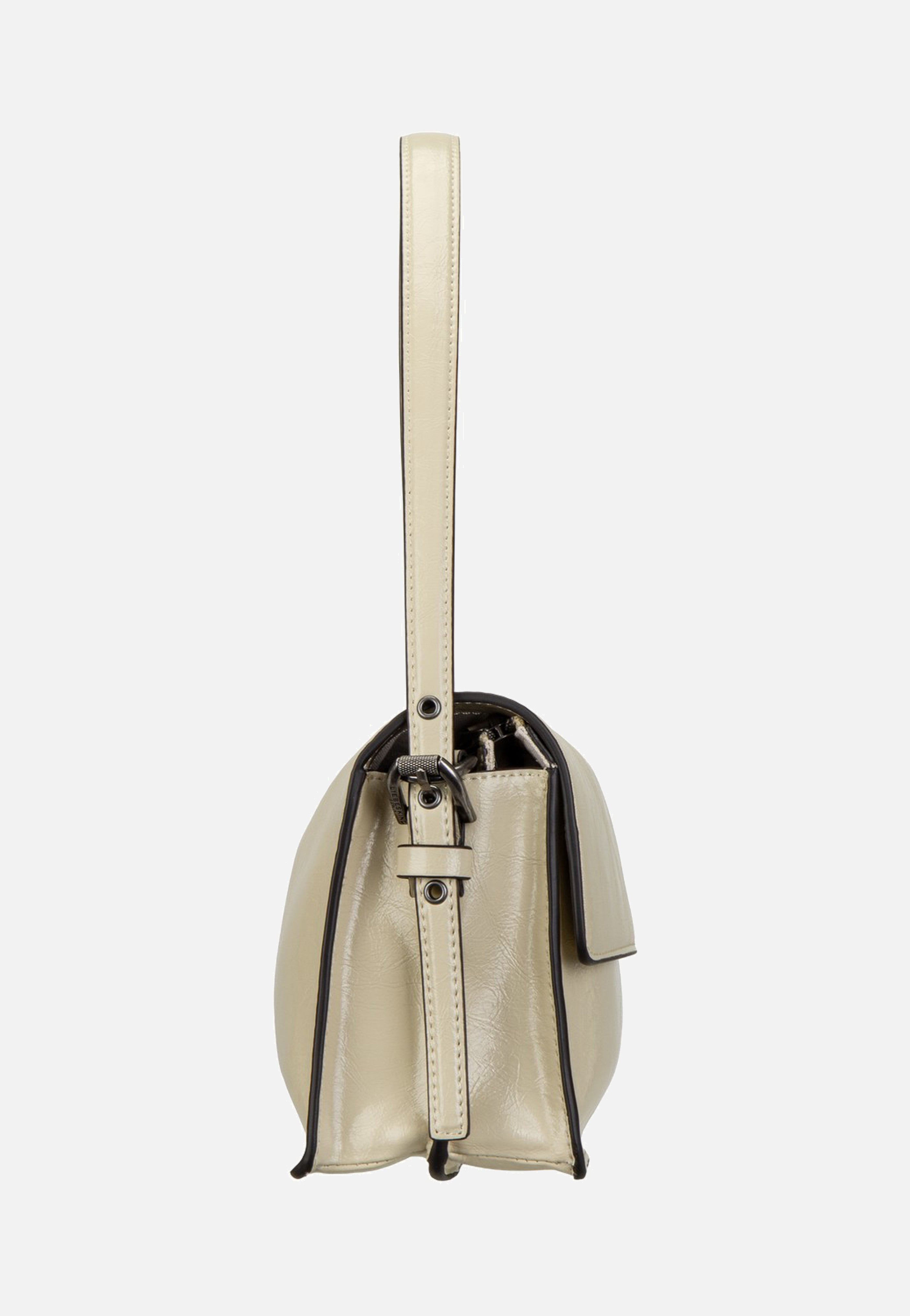 Liebeskind Berlin Audrey S Lack Distressed Biscotti Shoulder Bag