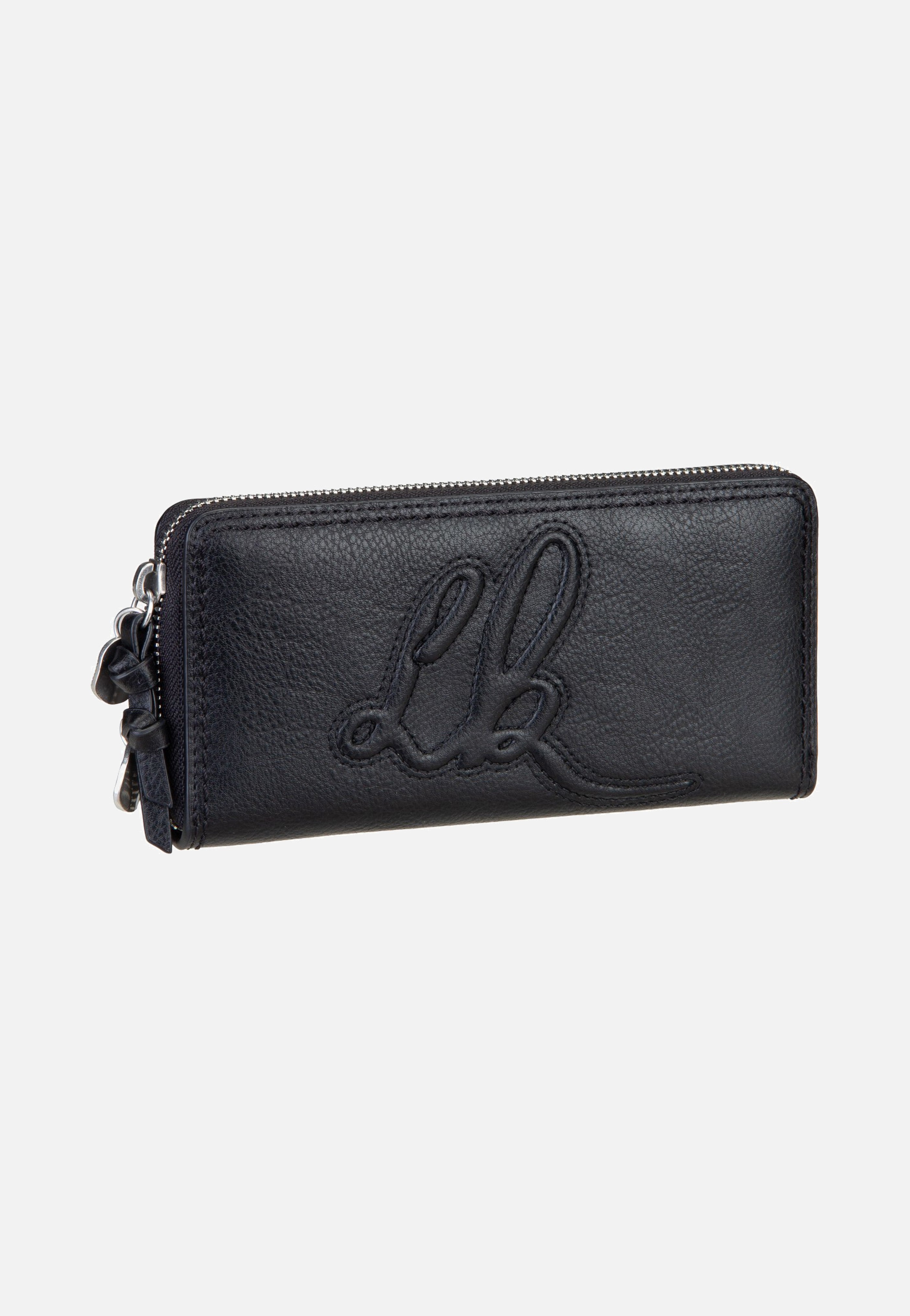 Liebeskind Berlin Capri Gigi Cow Natural Black Portemonnaie