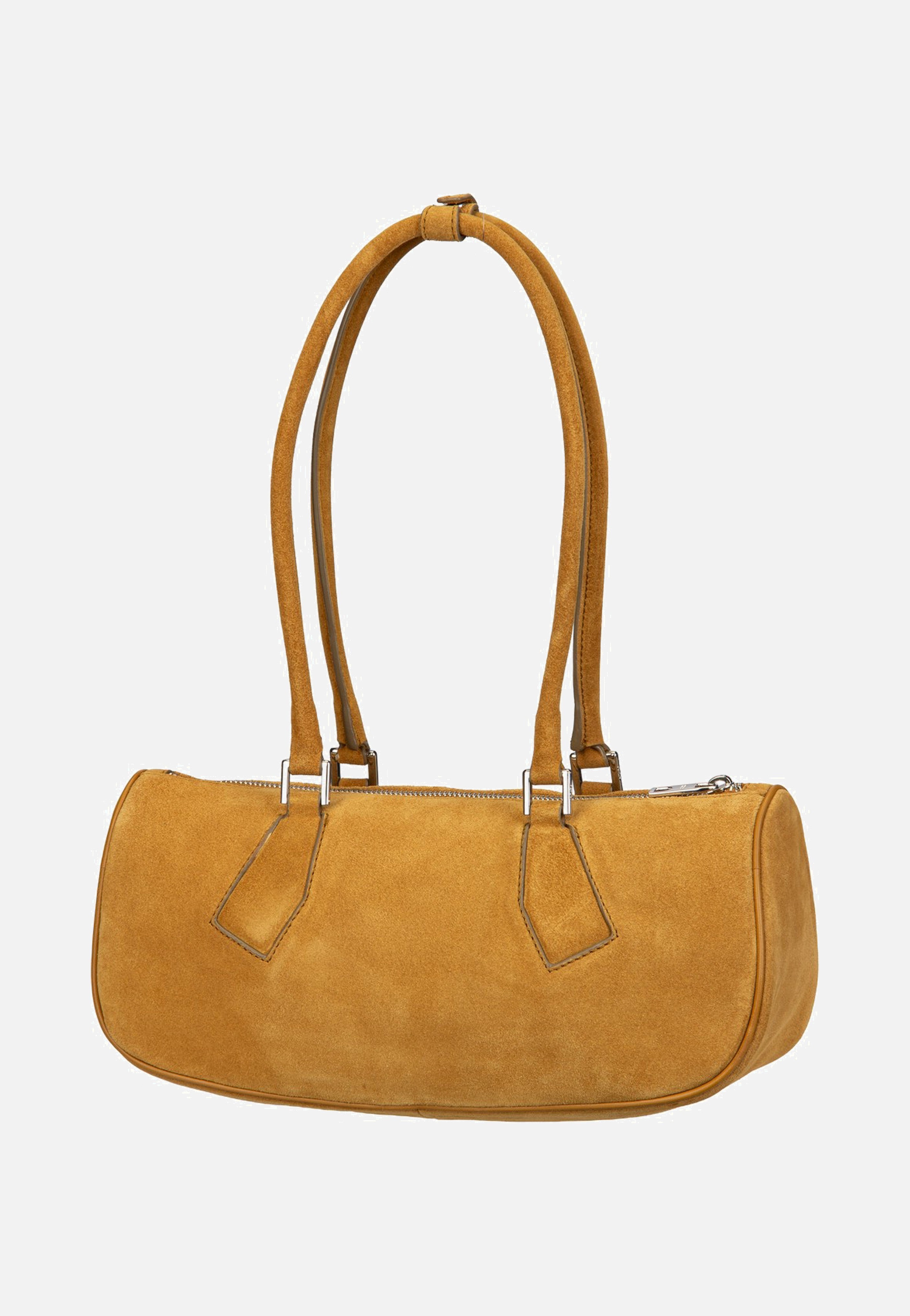 Liebeskind Berlin Cecile Satchel M Suede Honey Suede Satchel