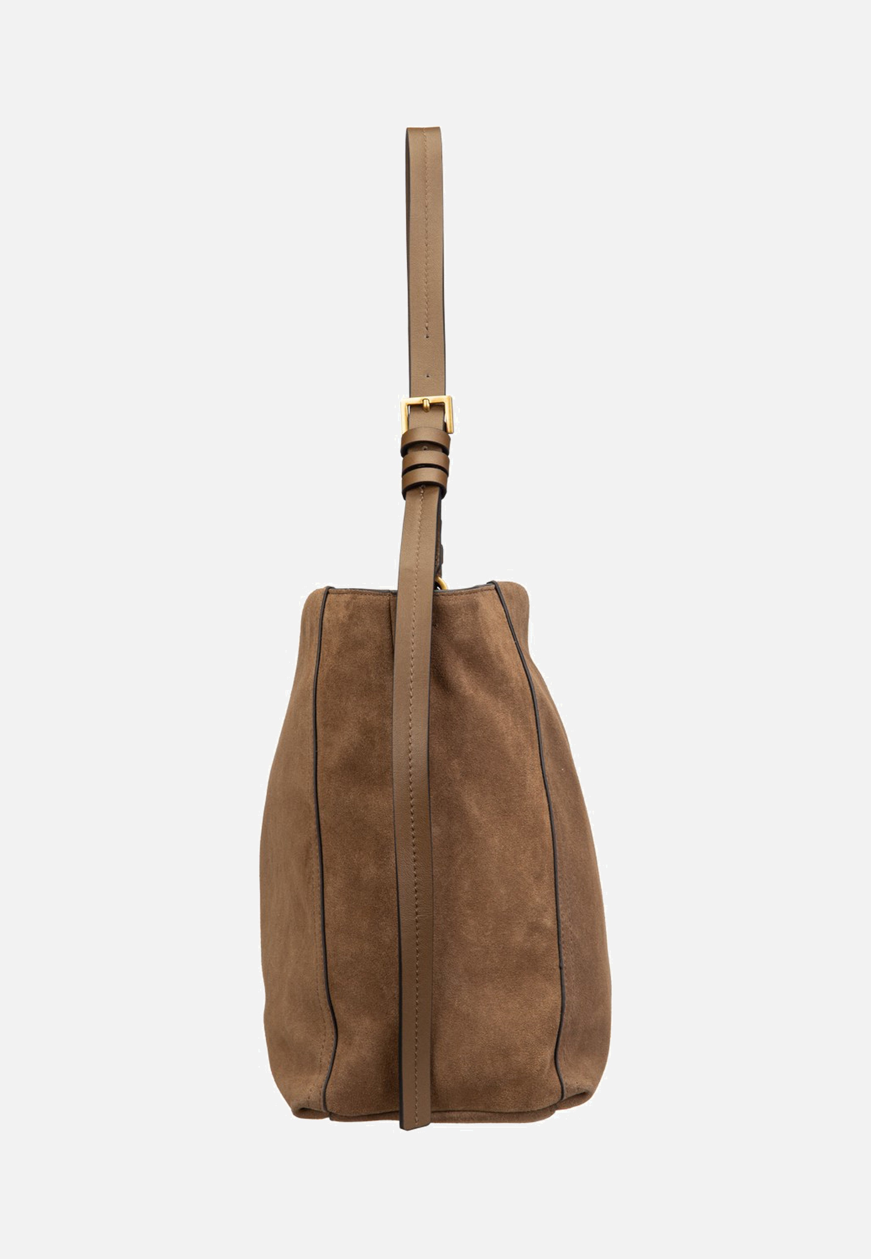 Liebeskind Berlin Chudy Hobo M Hydro Suede Safari Hobo Bag