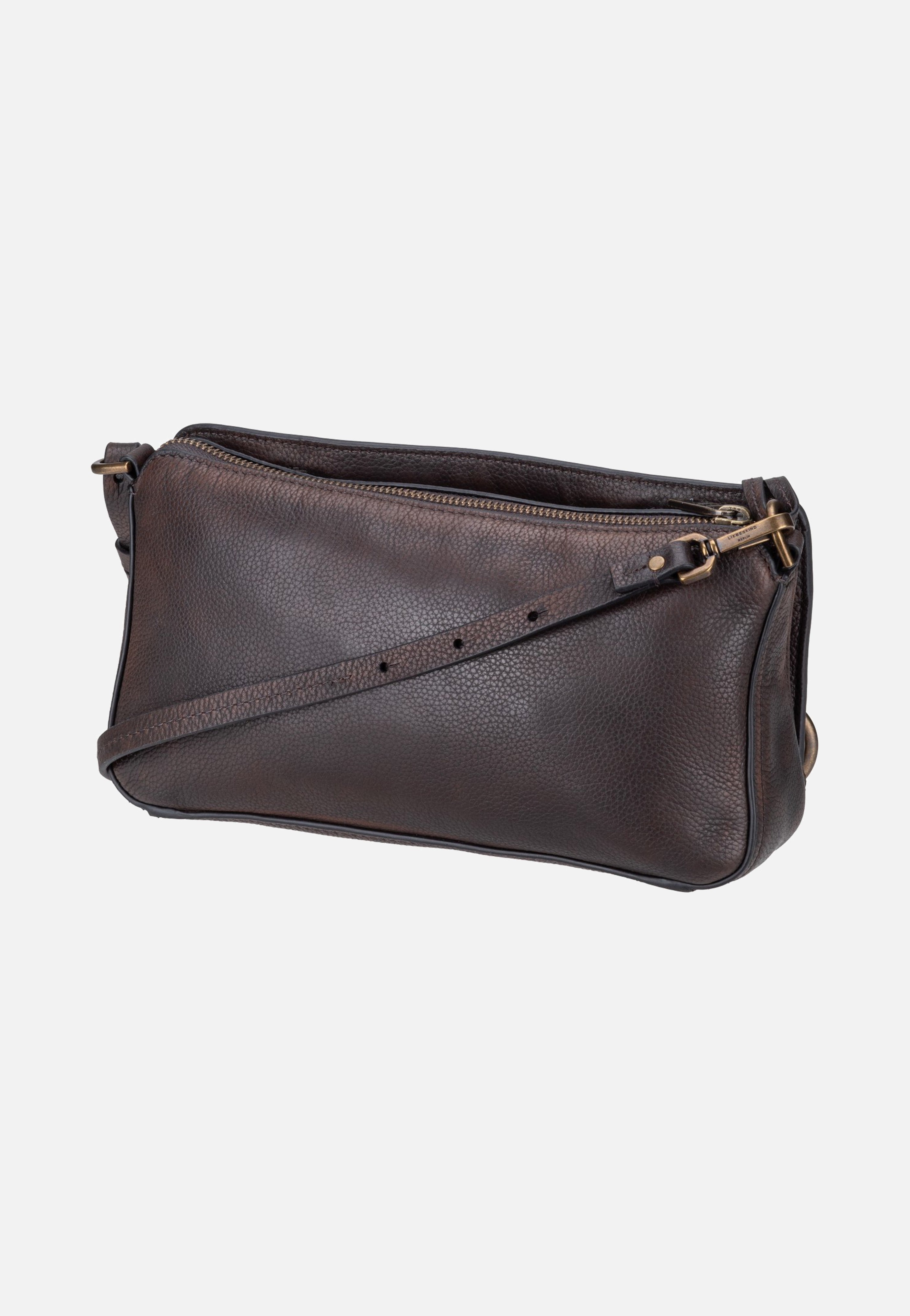 Liebeskind Berlin Clarice II Crosbody M Vintage Pebble Deep Soil Crossbody Bag