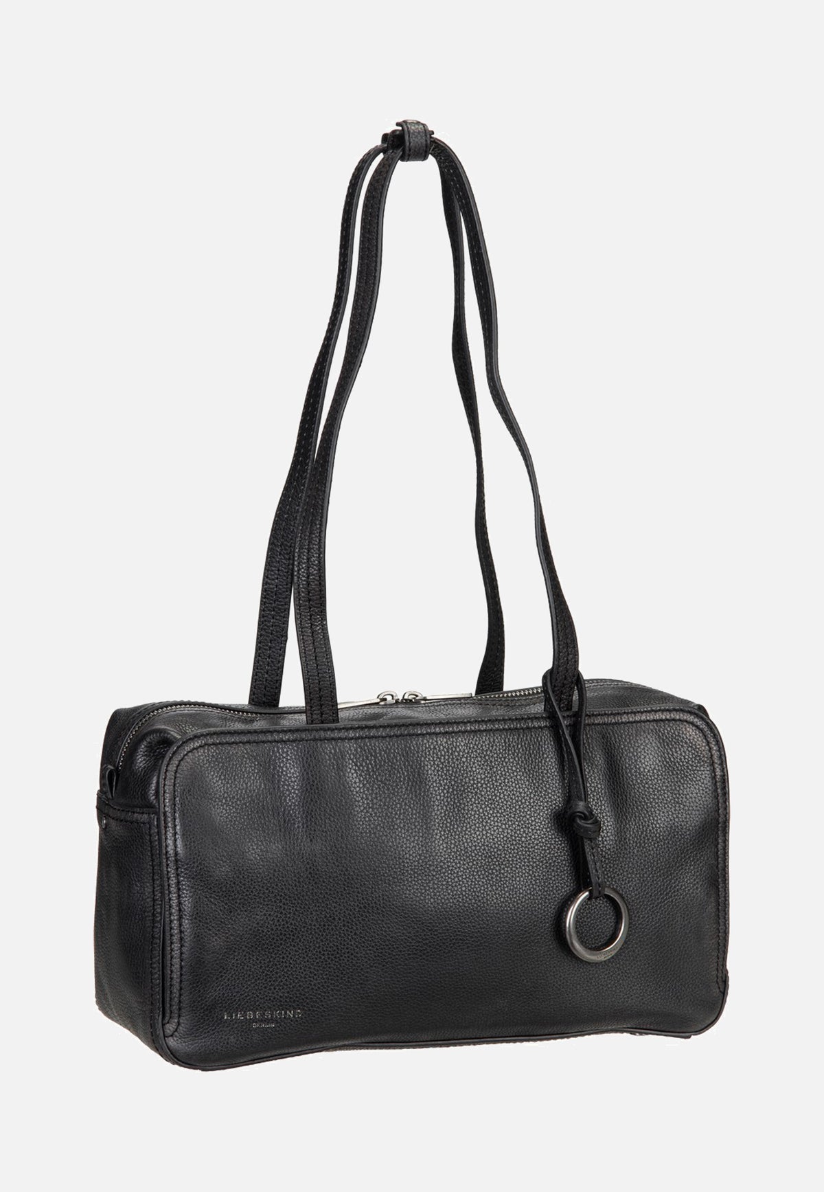 Liebeskind Berlin Clarice II Satchel M Vintage Pebble Black Satchel