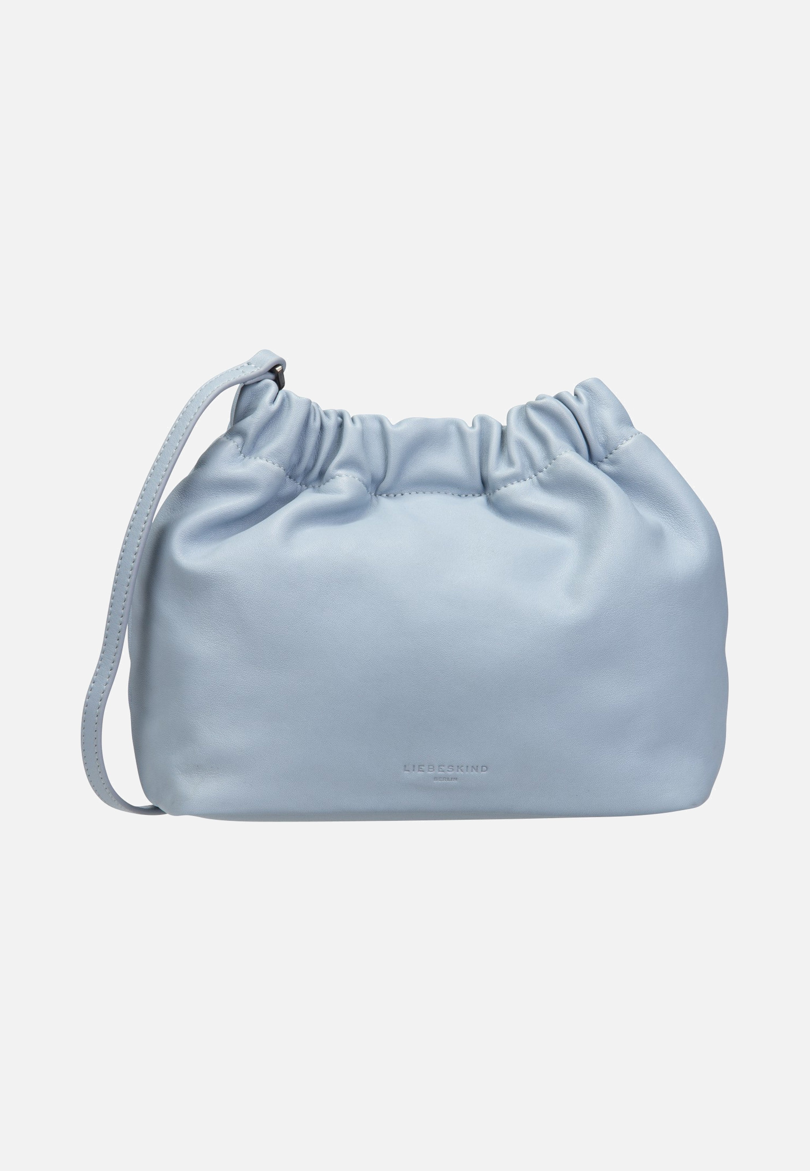 Liebeskind Berlin Cloud II Hobo S Sheep Natural Blue Denim Hobo Bag