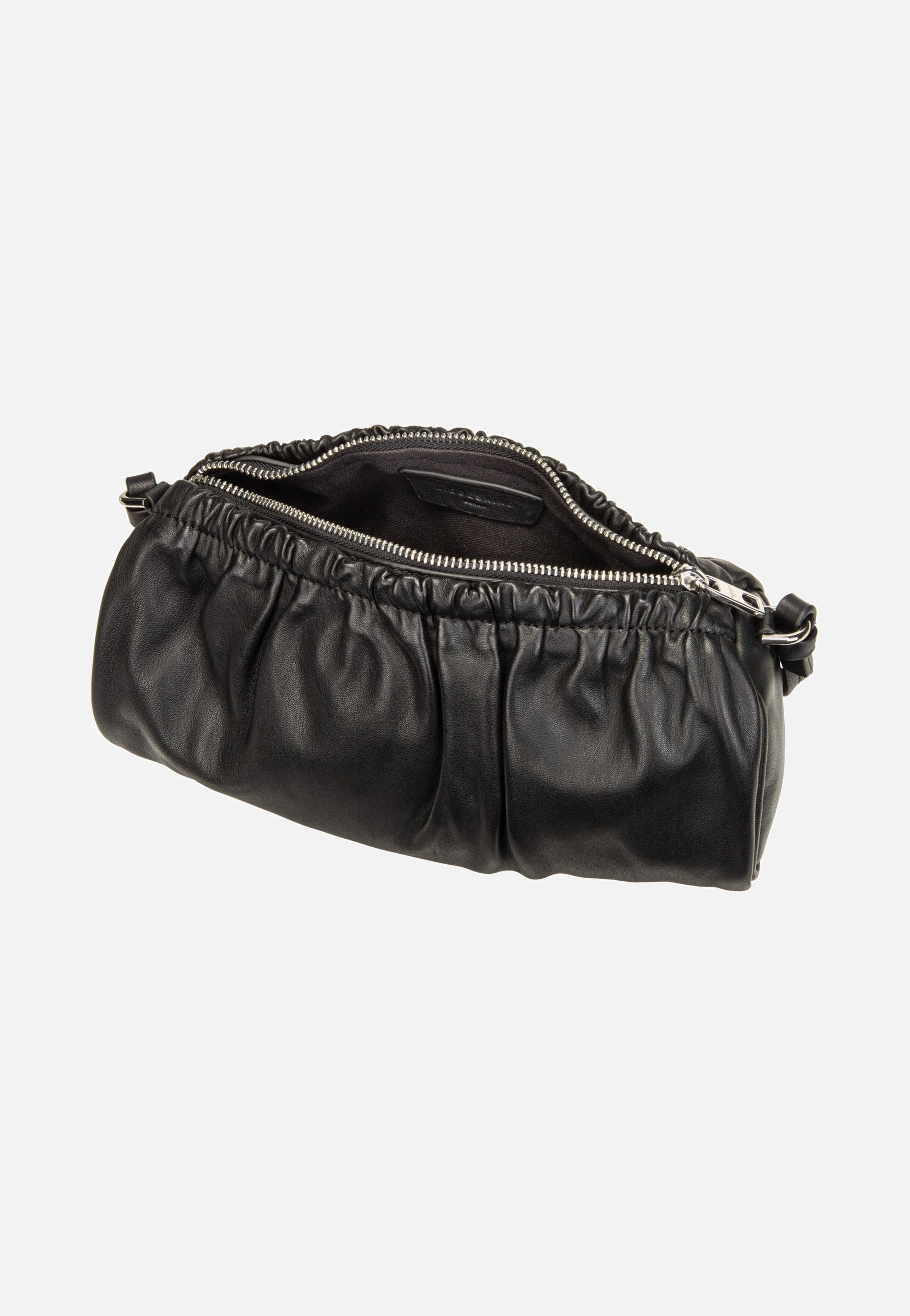 Liebeskind Berlin Cloud II Hobo XS Sheep Natural Black Umhängetasche