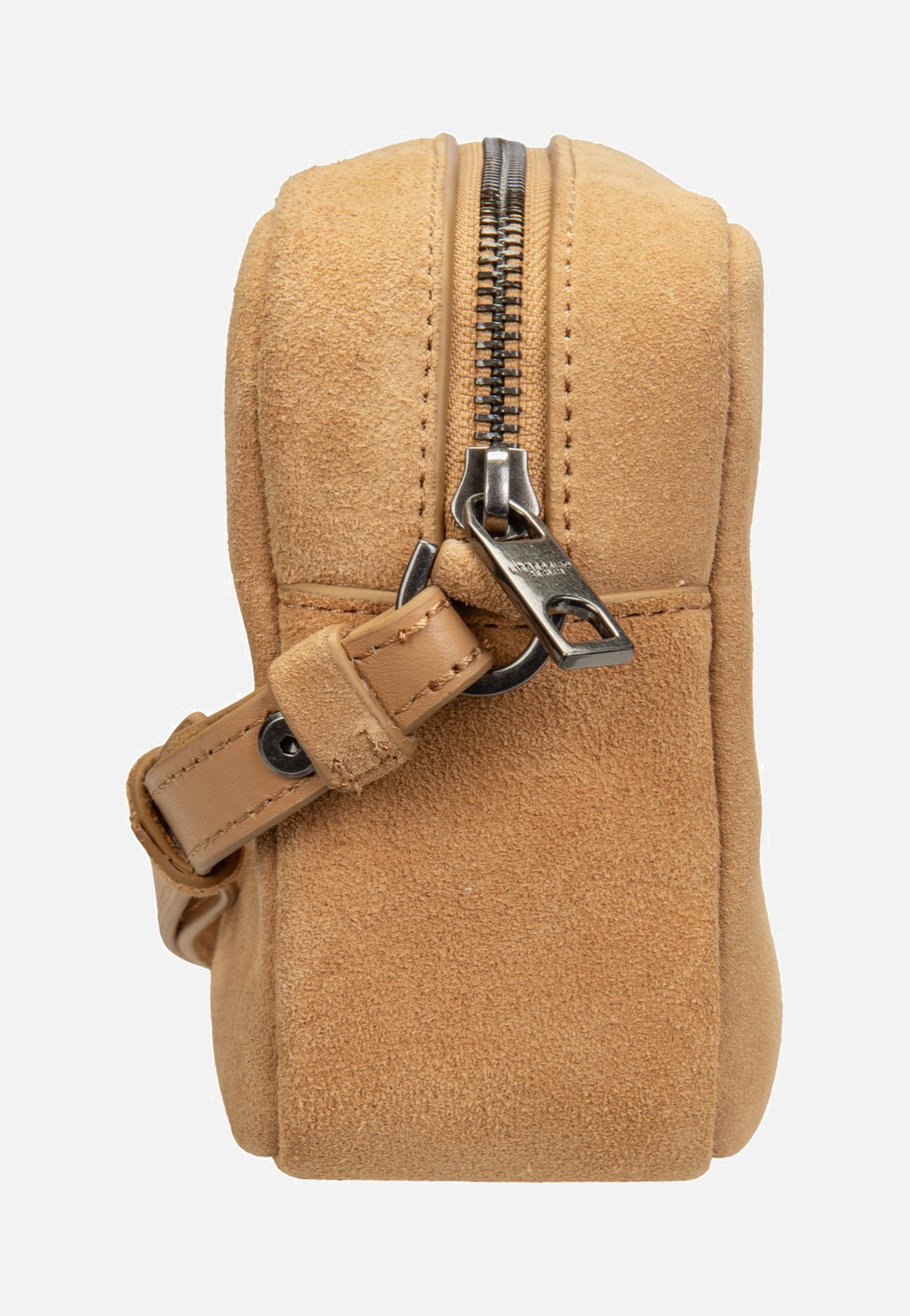 Liebeskind Berlin Ella Crossbody S Hydro Suede Light Tan Suede Umhängetasche