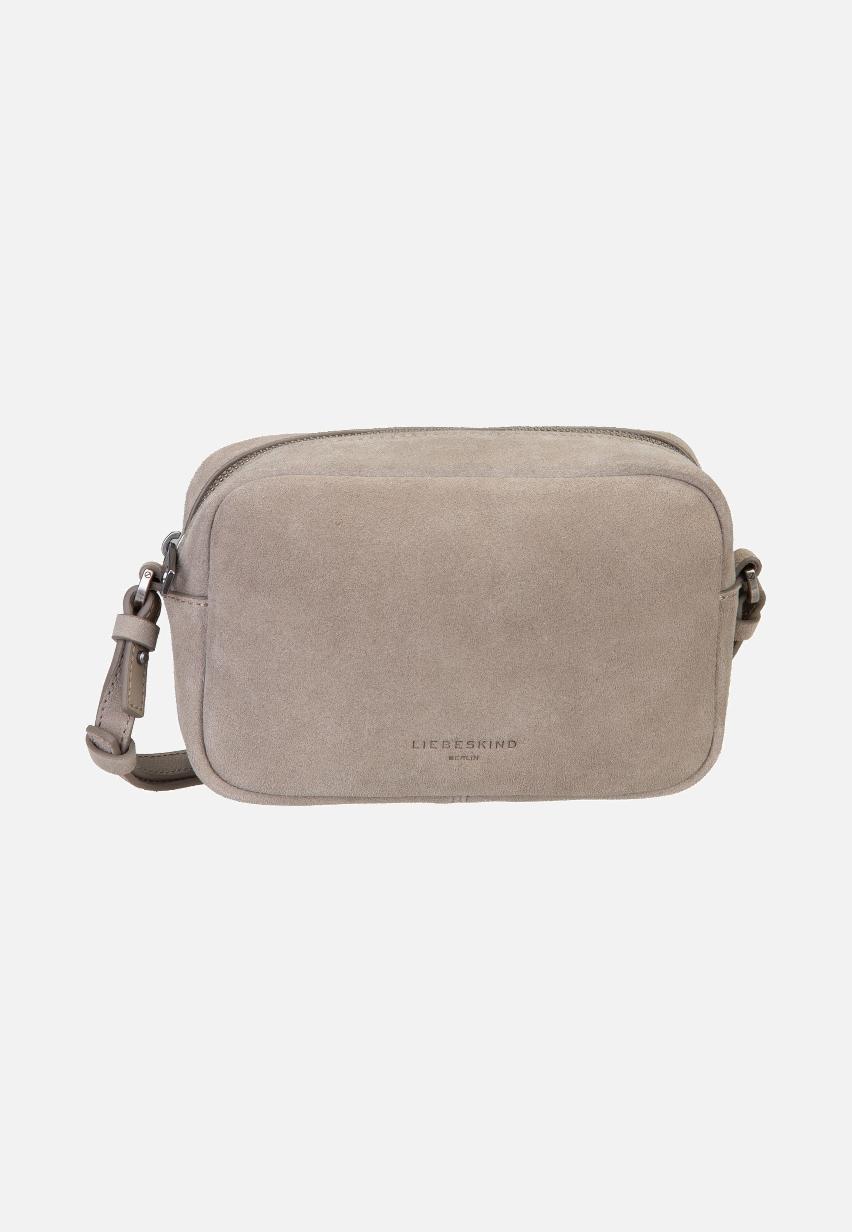 Liebeskind Berlin Ella Crossbody S Hydro Suede Neutral Grey Crossbody Bag