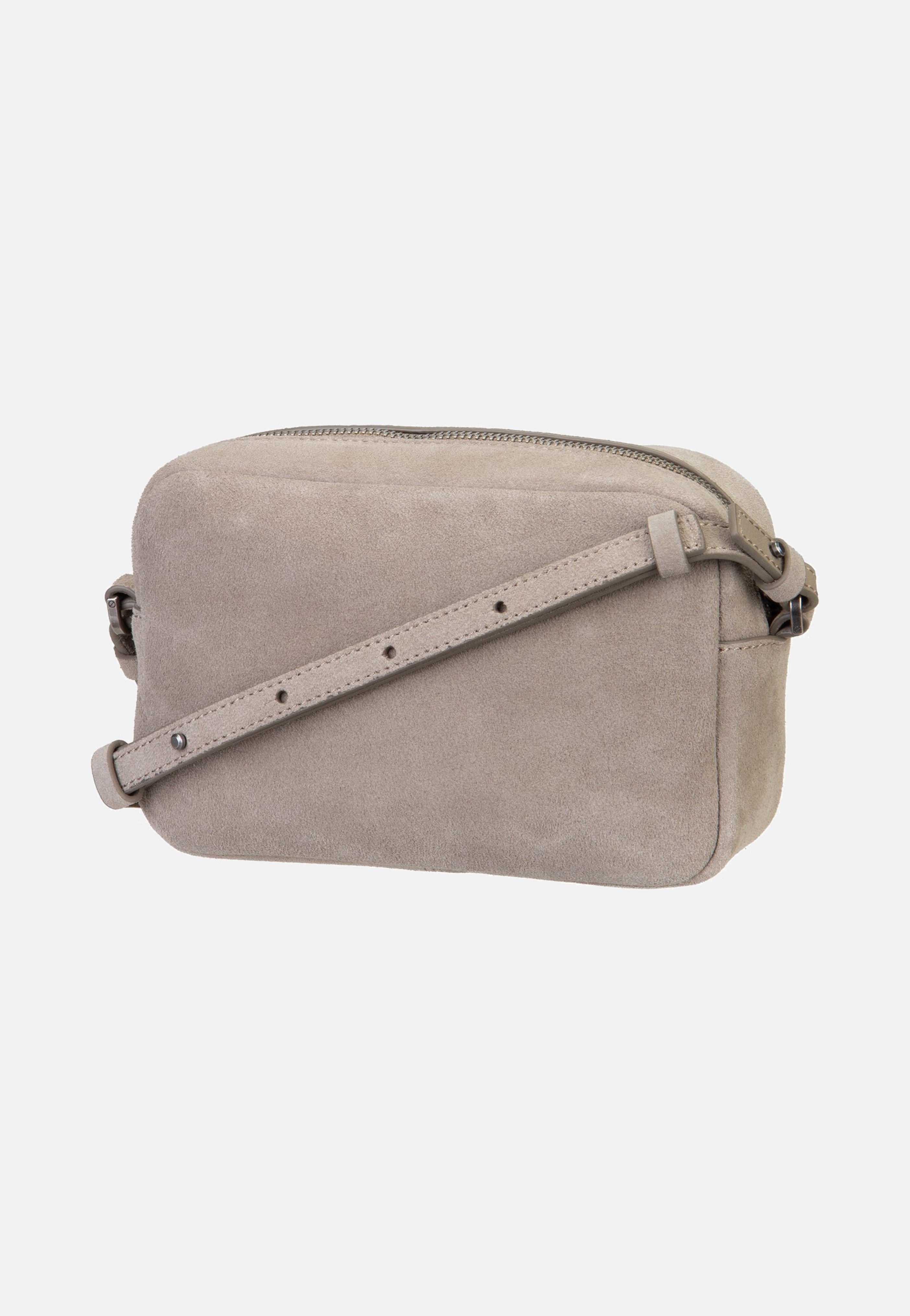 Liebeskind Berlin Ella Crossbody S Hydro Suede Neutral Grey Crossbody Bag
