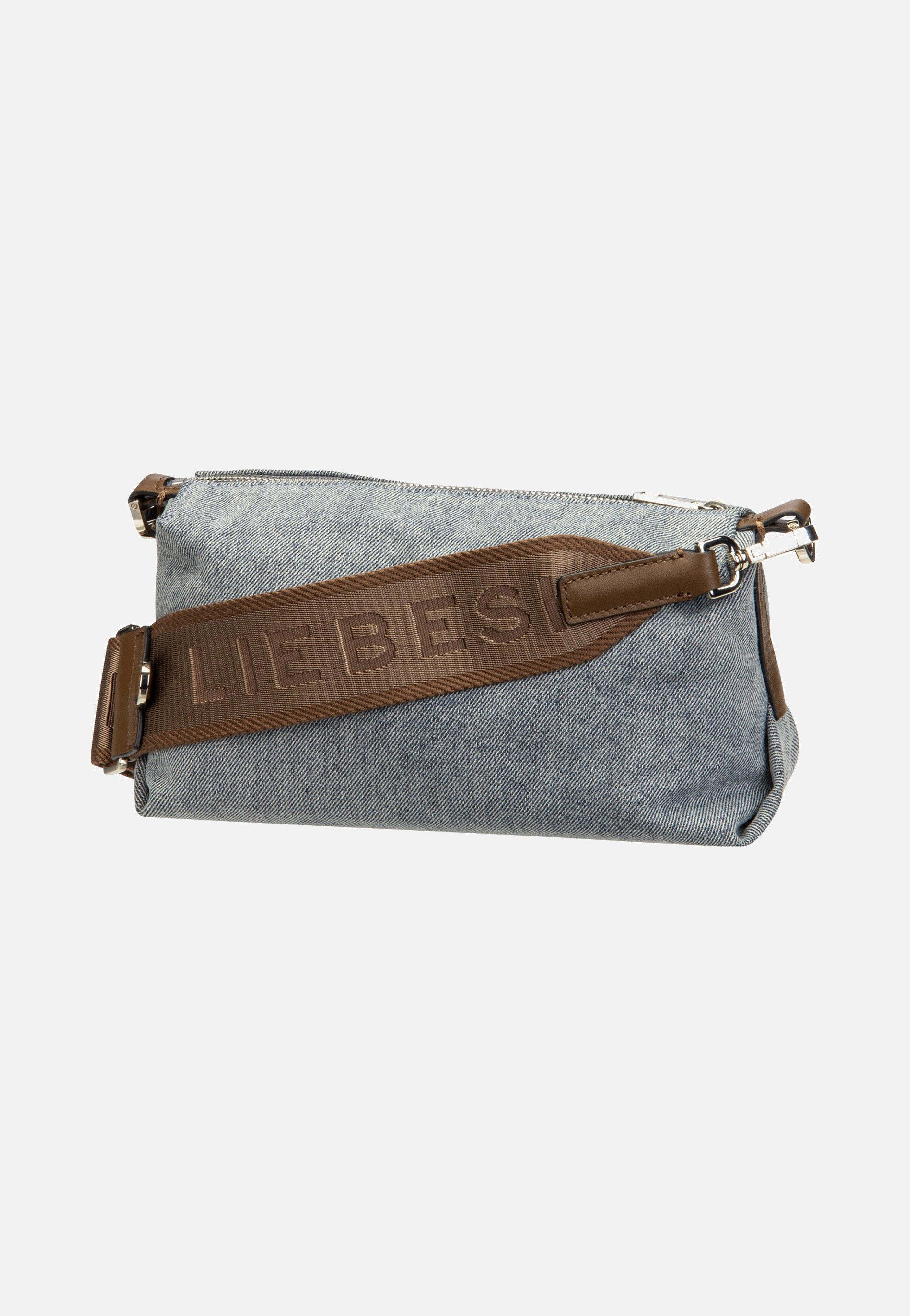 Liebeskind Berlin Elvia Crossbody S Denim Blue Denim Umhängetasche