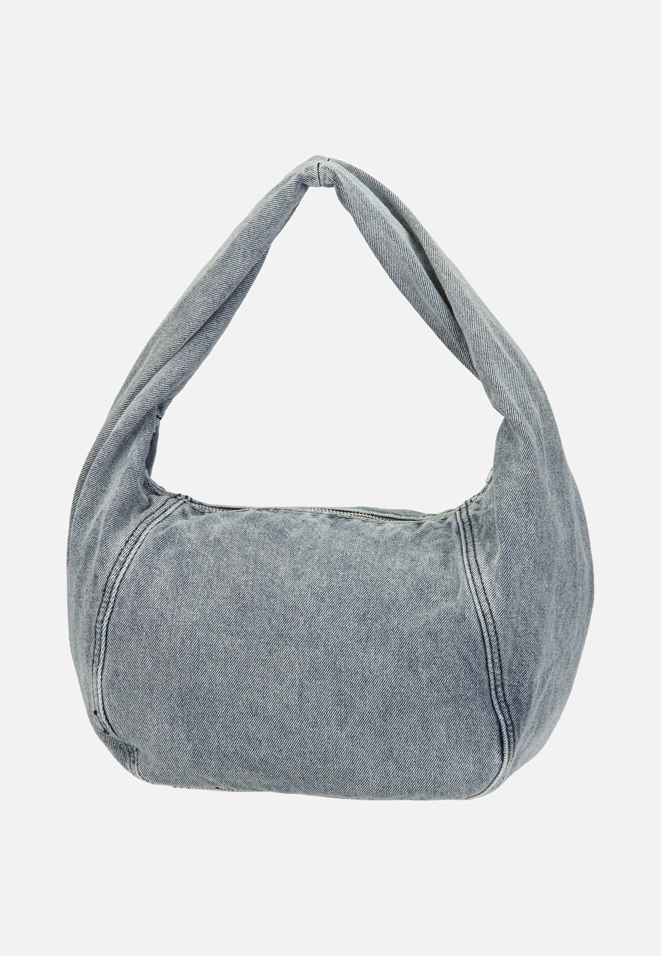 Liebeskind Berlin Farrah II Hobo M Denim Blue Denim Hobo Bag