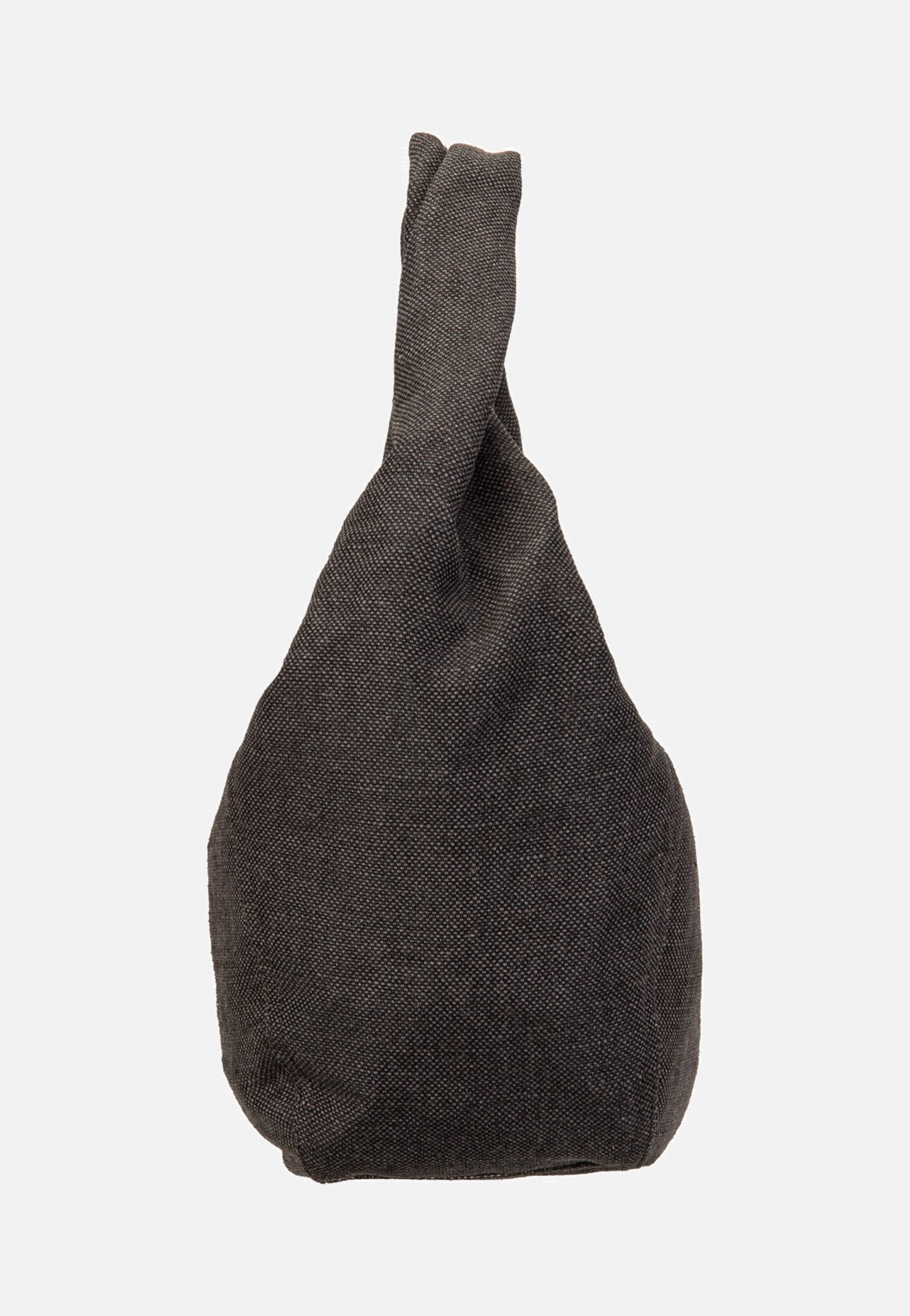 Liebeskind Berlin Farrah II Hobo M Heavy Canvas Washed Deep Soil Hobo Bag