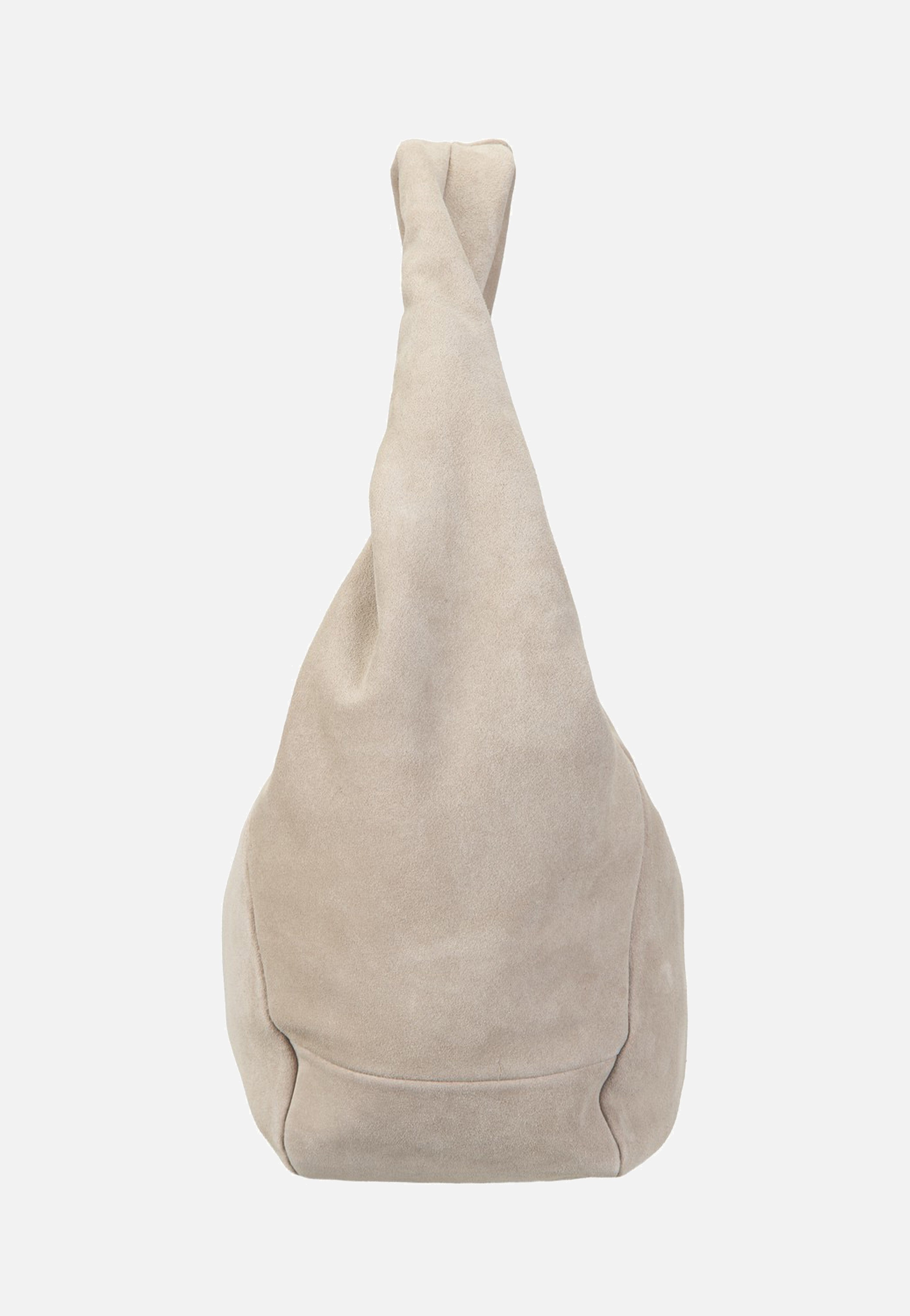 Liebeskind Berlin Farrah II Hobo M Hydro Suede Beige Hobo Bag