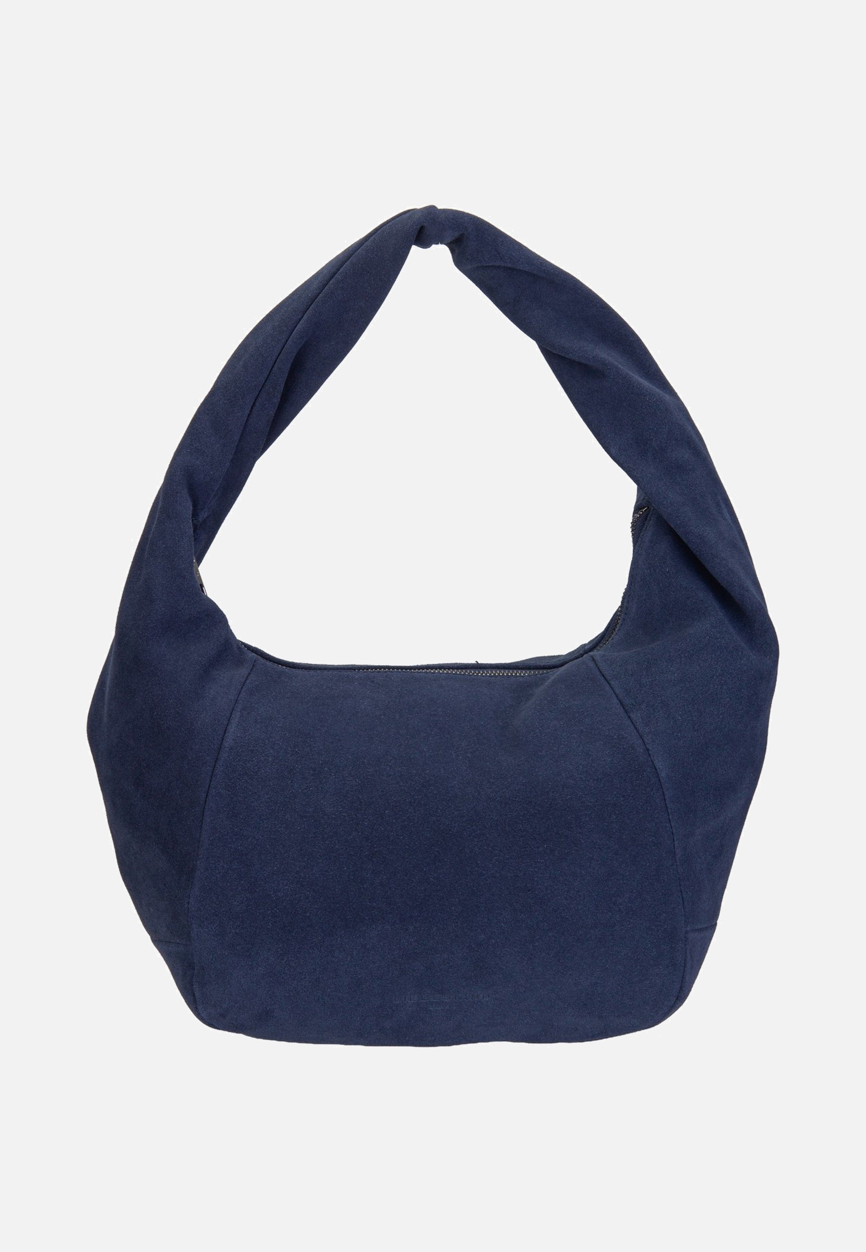 Liebeskind Berlin Farrah II Hobo M Hydro Suede Peacoat Hobo Bag