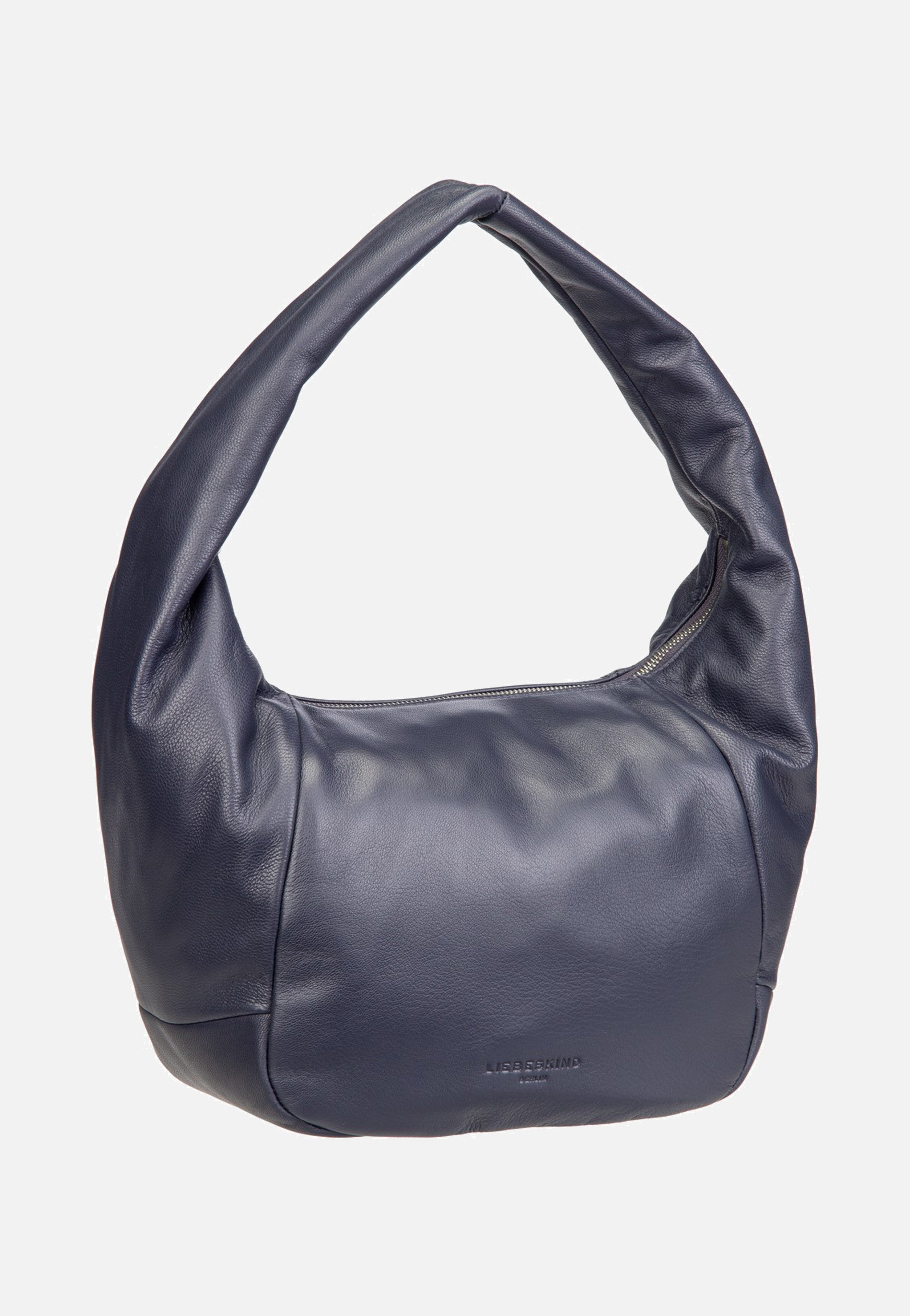 Liebeskind Berlin Farrah M Vintage Goat Cobalt Night Hobo Bag