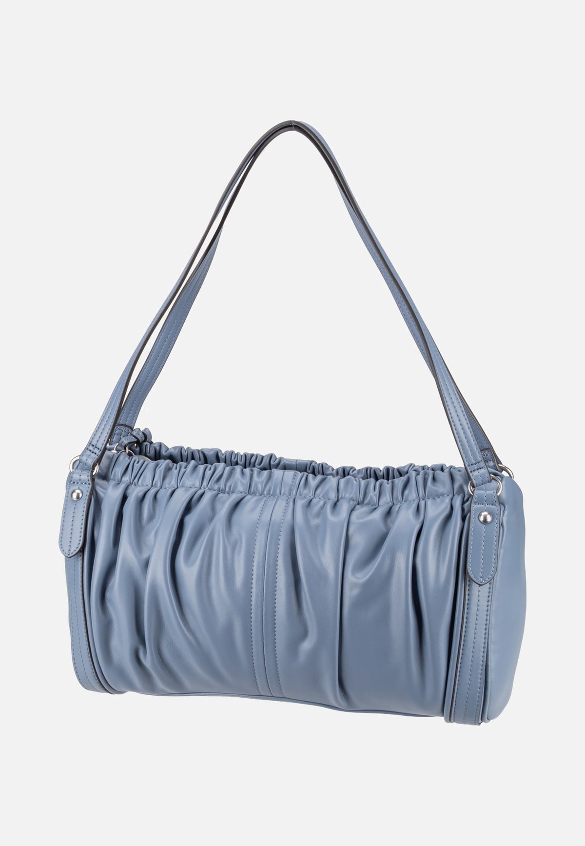 Liebeskind Berlin Faye M Vintage Goat Flower Blue Satchel