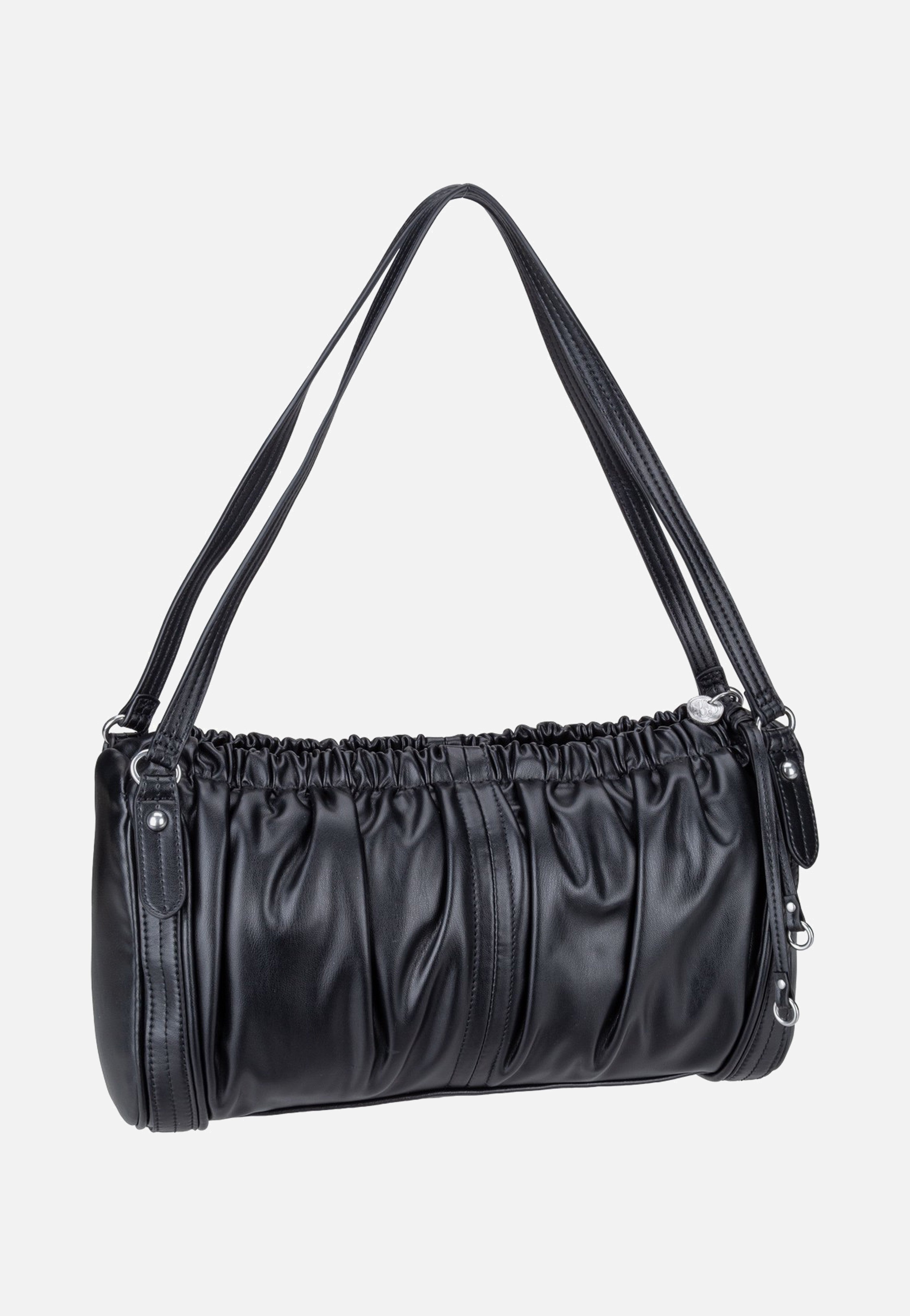 Liebeskind Berlin Faye Satchel M Vintage Goat Black Satchel
