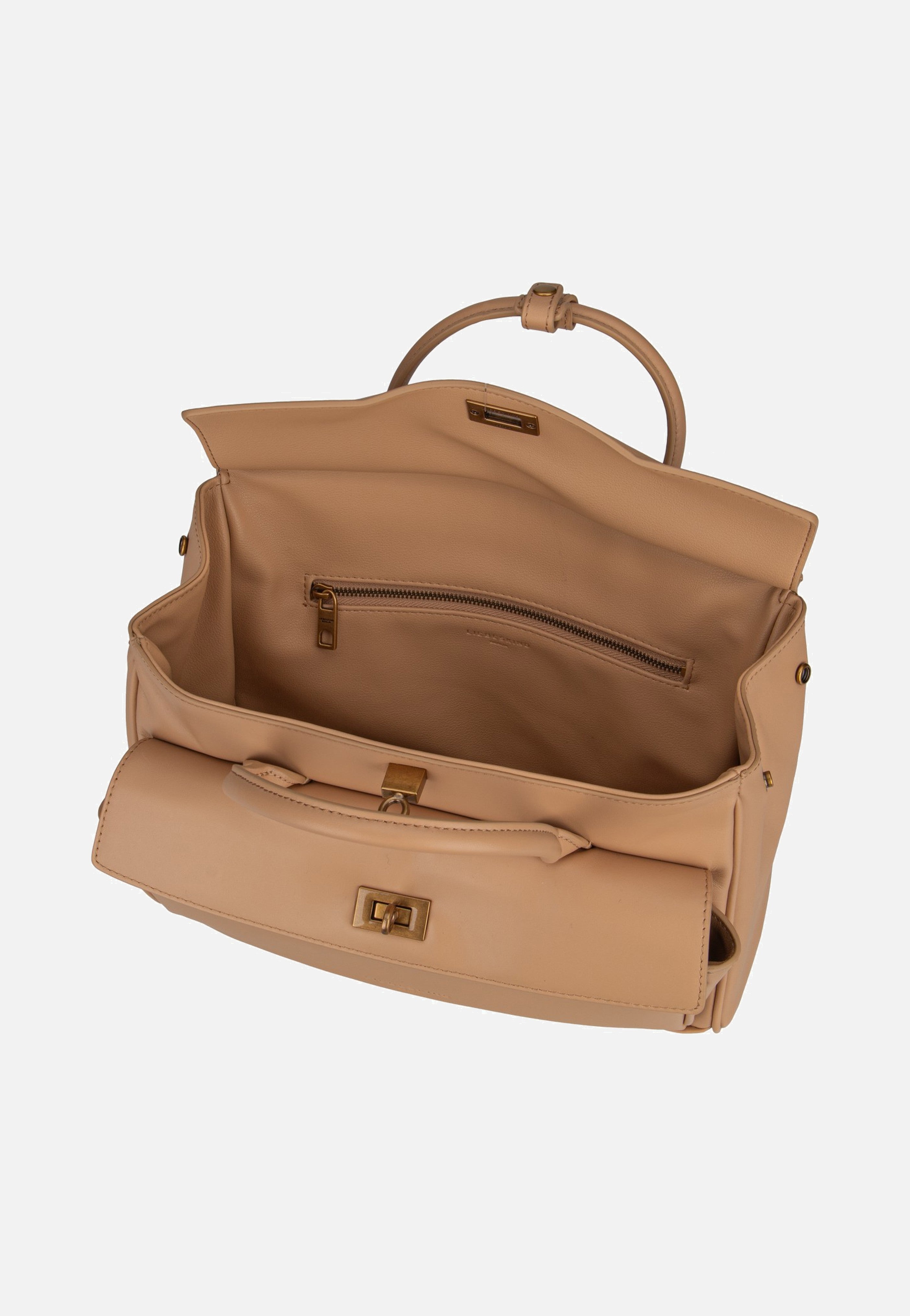 Liebeskind Berlin Gloria II Satchel M New Calf Light Tan Satchel