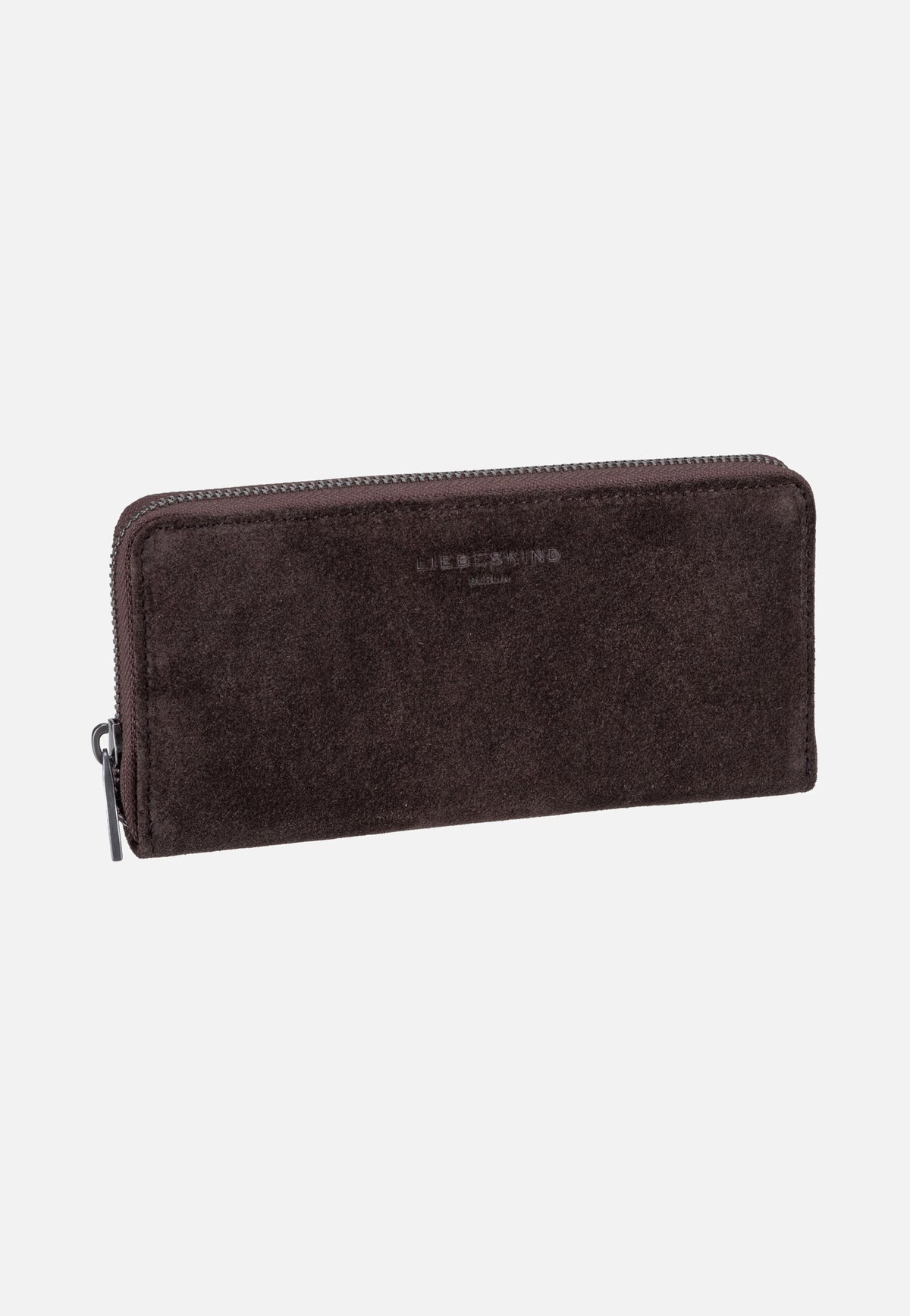 Liebeskind Berlin Ines L Suede Deep Soil Portemonnaie