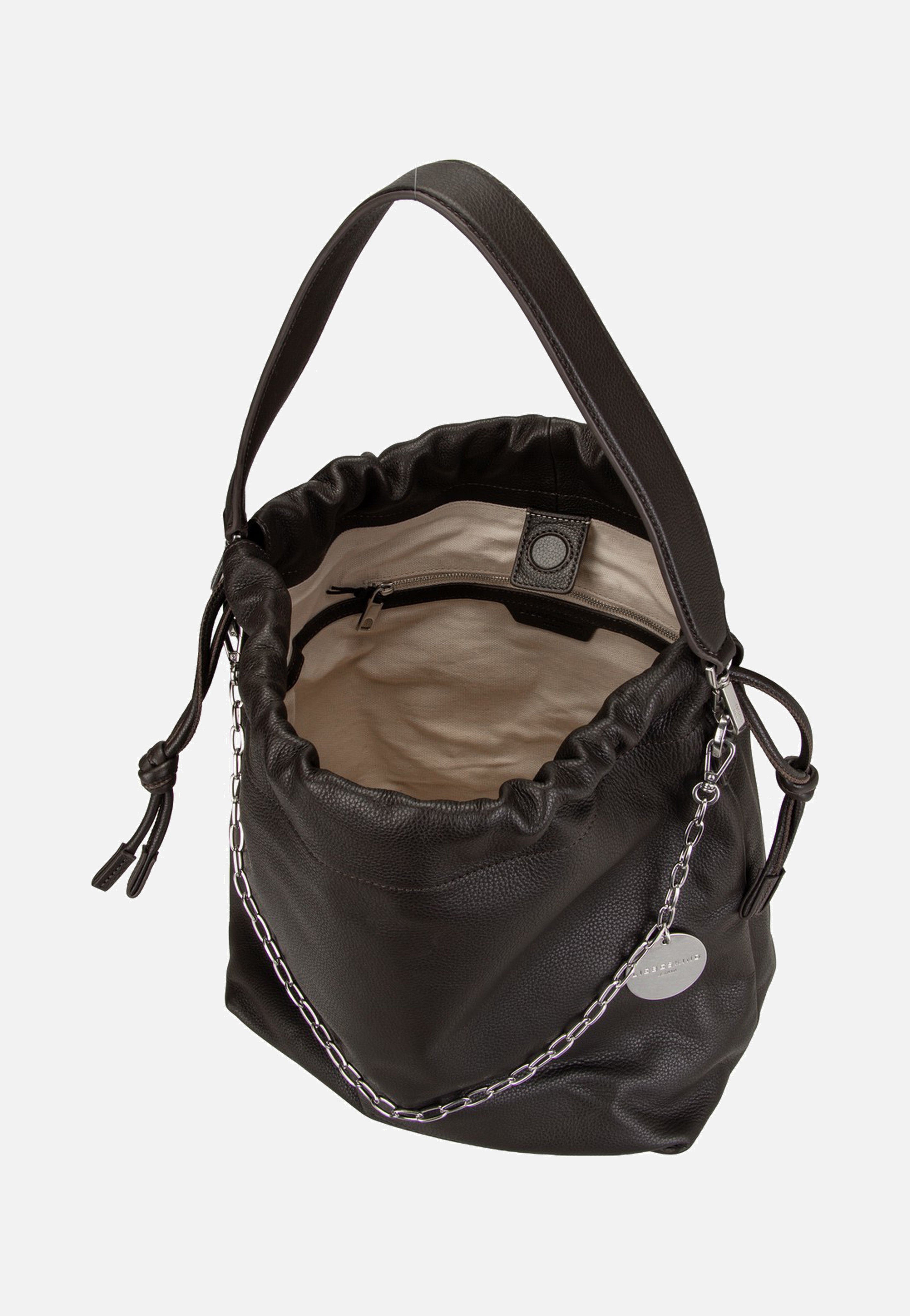 Liebeskind Berlin Lya II Hobo M Small Pebble Deep Soil Bucket Bag